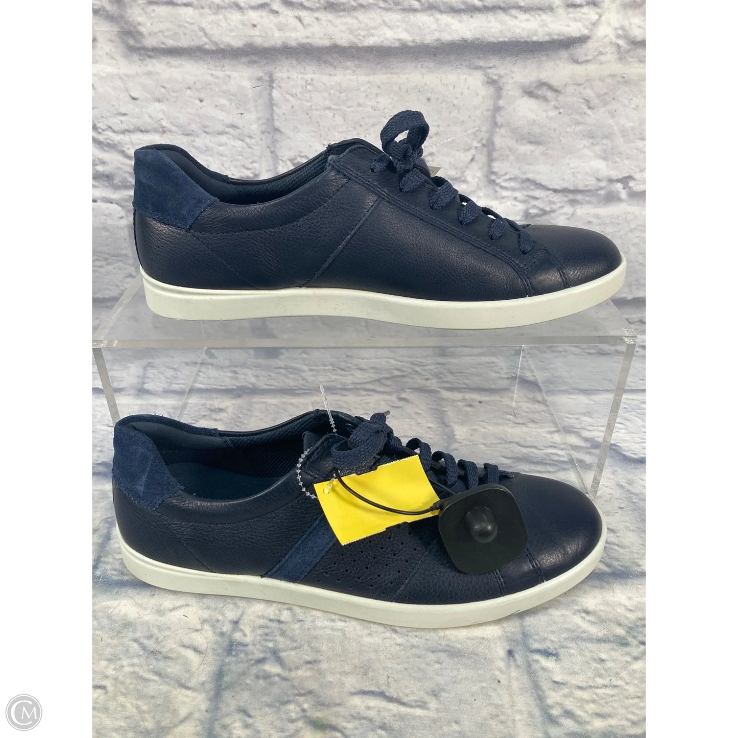 Shoes Sneakers By Ecco In Blue, Size: 10