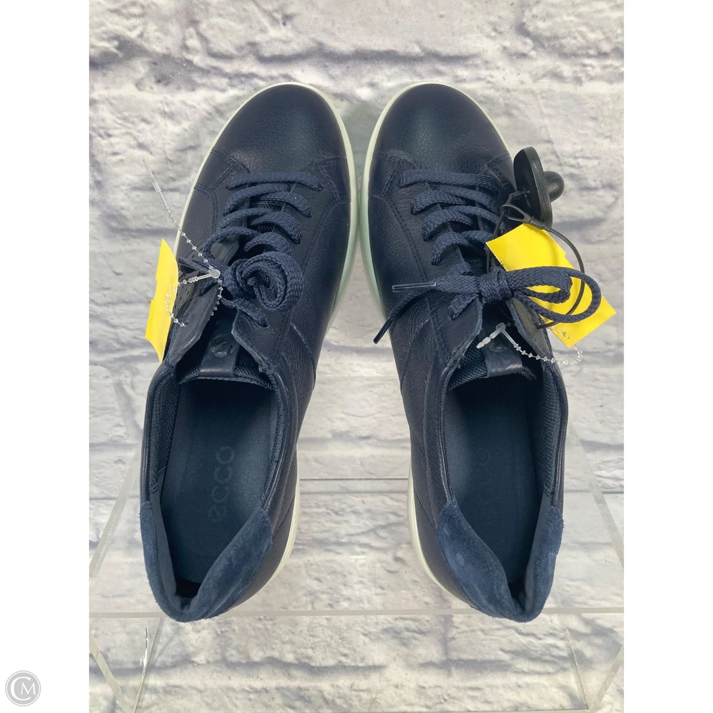 Shoes Sneakers By Ecco In Blue, Size: 10