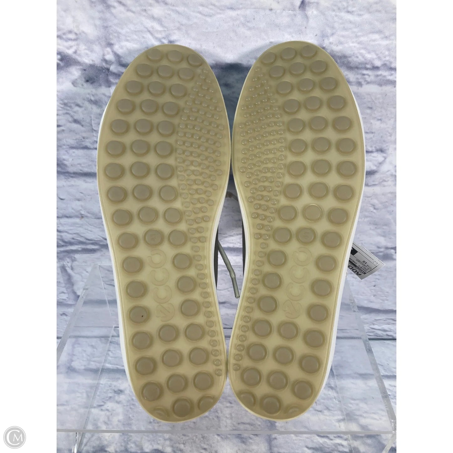Shoes Sneakers By Ecco In Grey, Size: 10