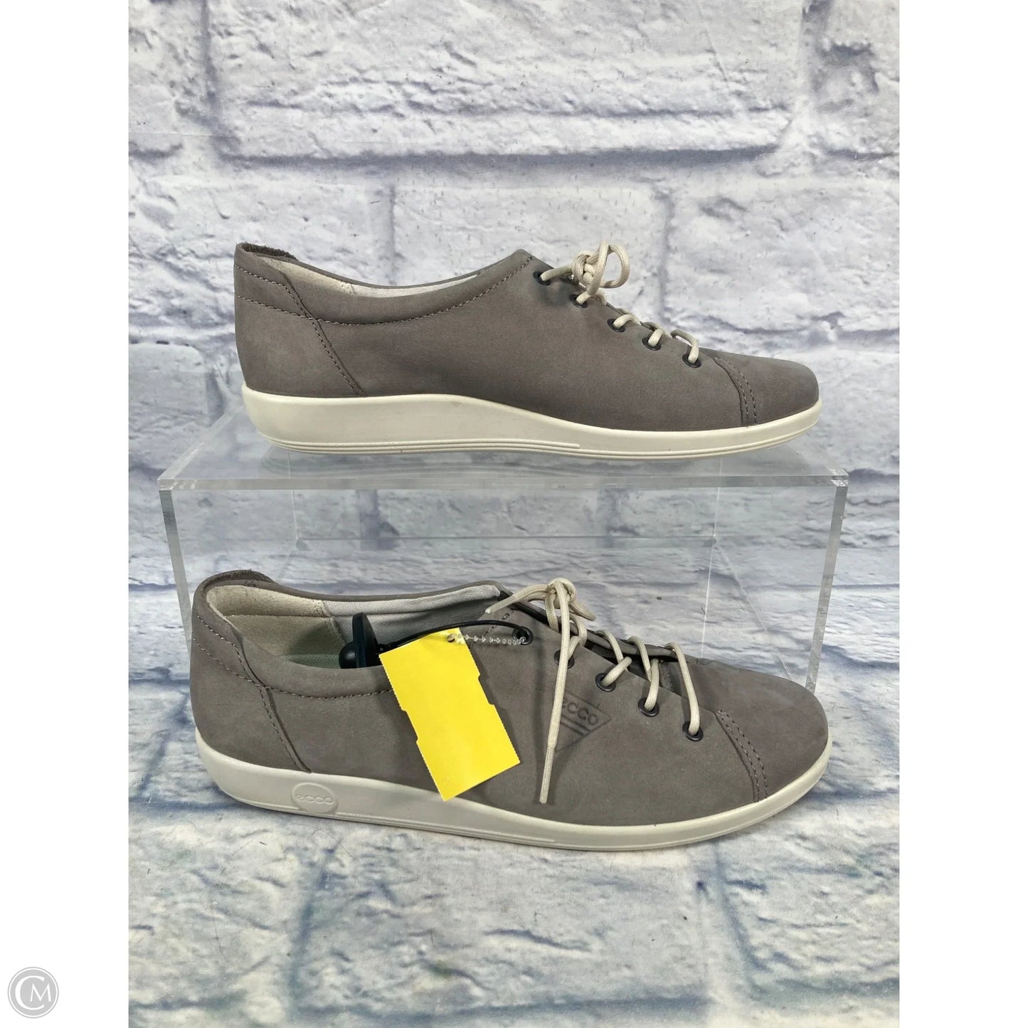 Shoes Sneakers By Ecco In Grey, Size: 10