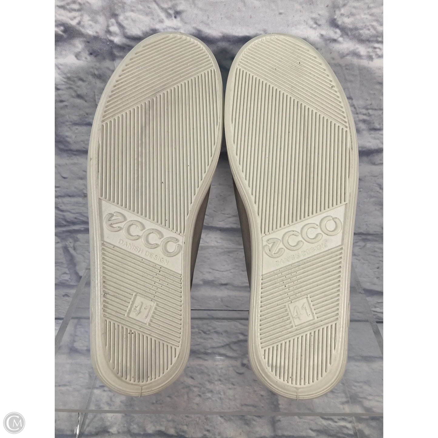Shoes Sneakers By Ecco In Grey, Size: 10