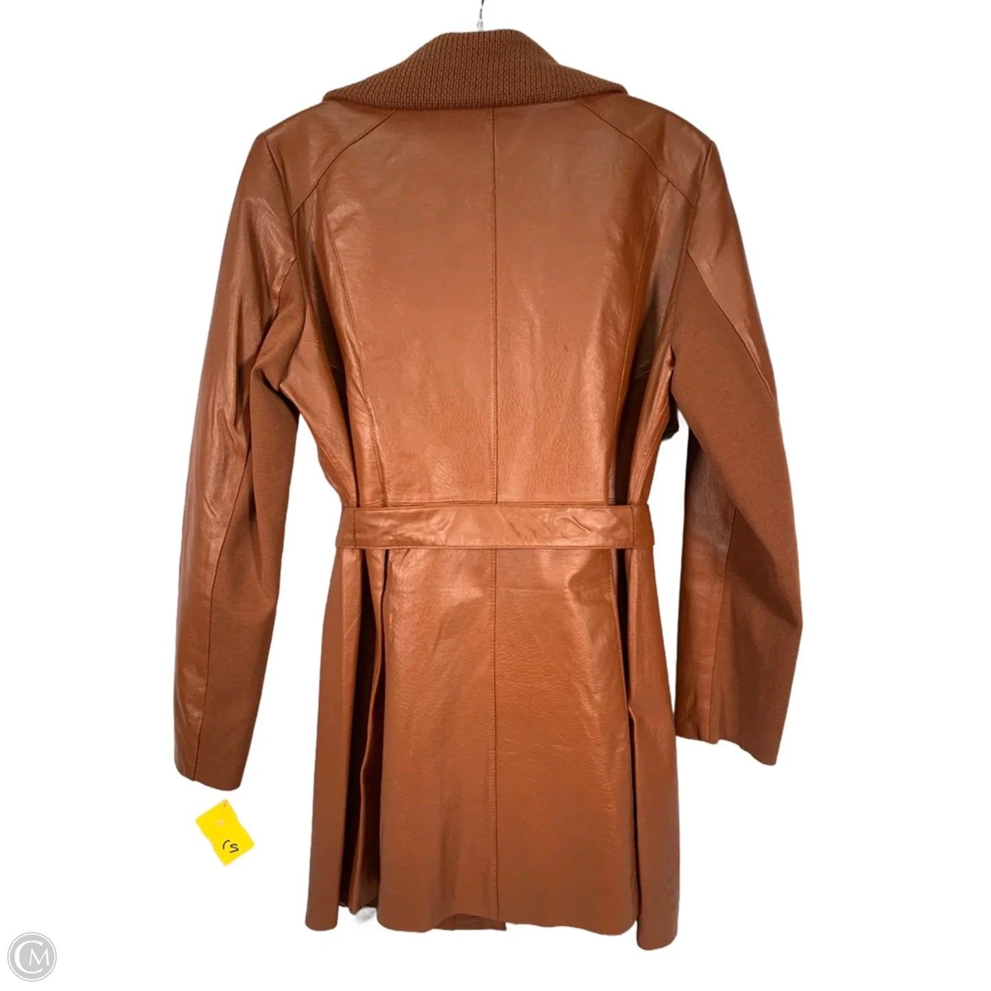 Boots Knee Heels By Crown Vintage In Brown, Size: 10