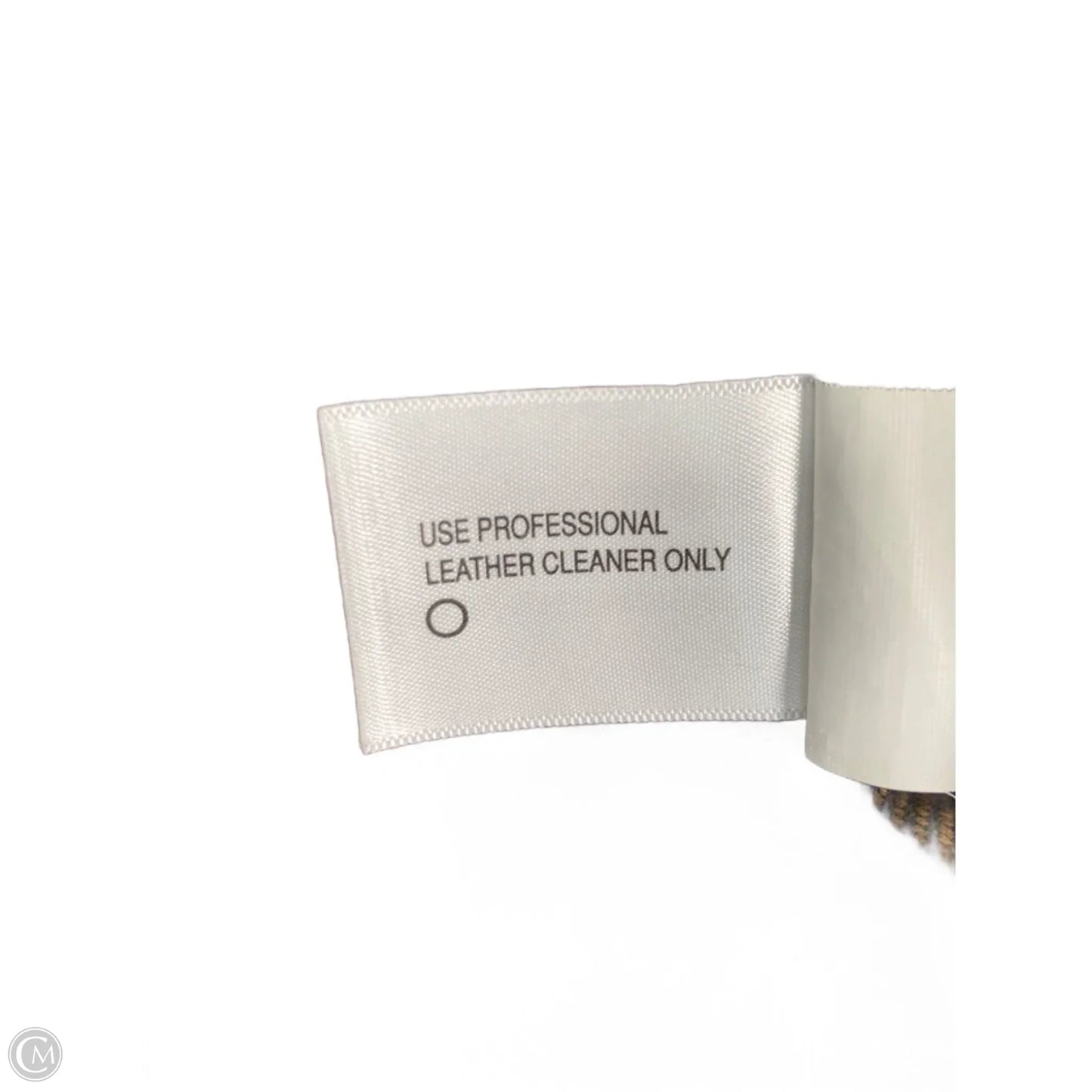 Jacket Moto Leather By Orvis In Brown, Size: Xs