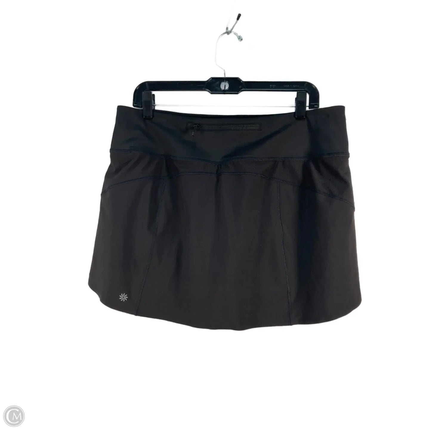 Athletic Skort By Athleta In Black, Size: L