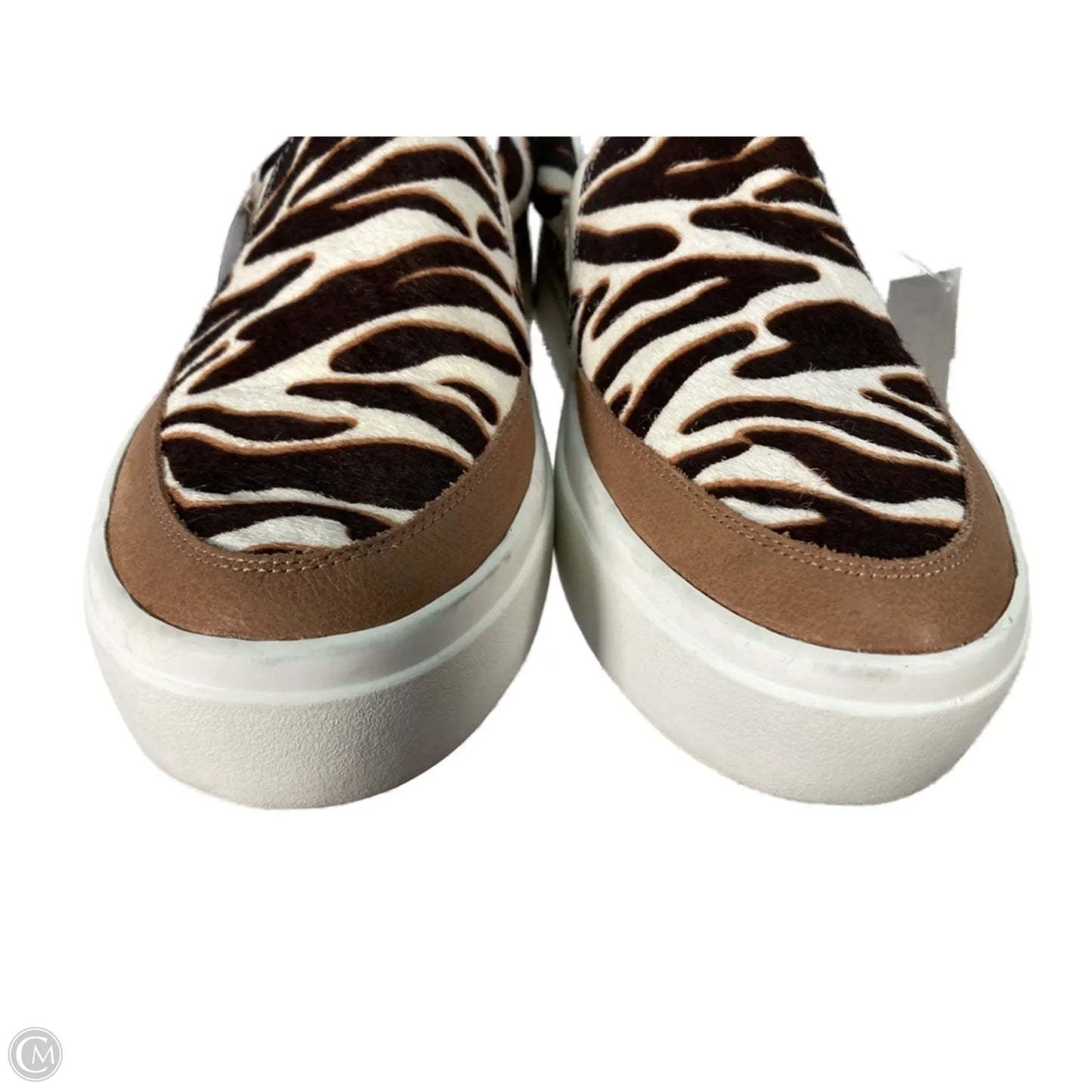 Shoes Sneakers By Lucky Brand In Brown & Cream, Size: 9.5