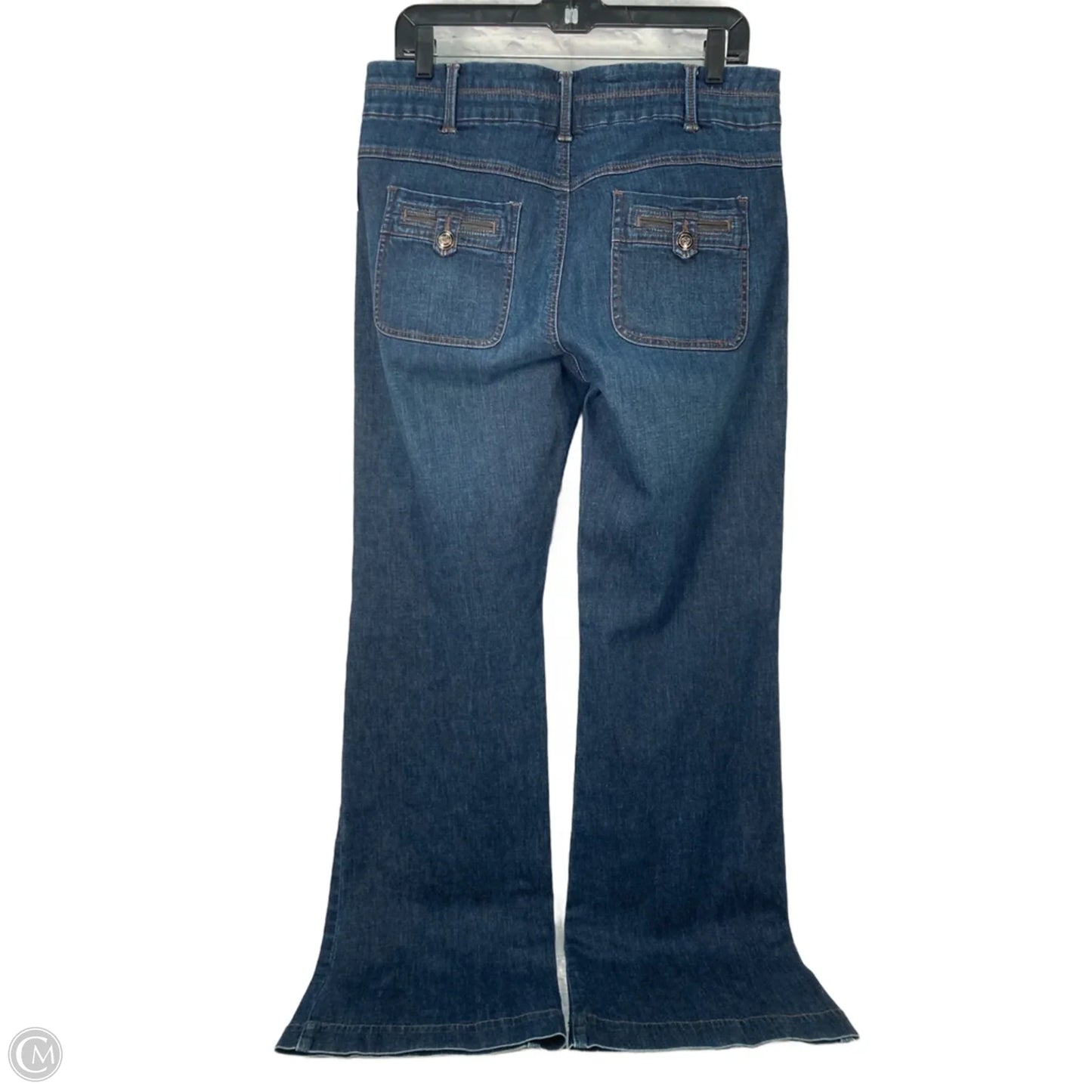 Jeans Boot Cut By Clothes Mentor In Blue Denim, Size: 12