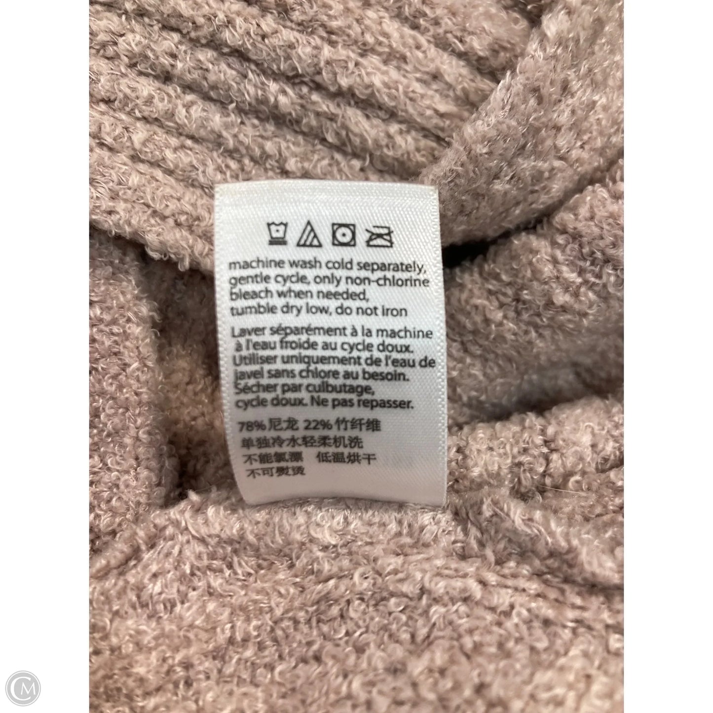 Sweater Cardigan By Barefoot Dreams In Pink, Size: S