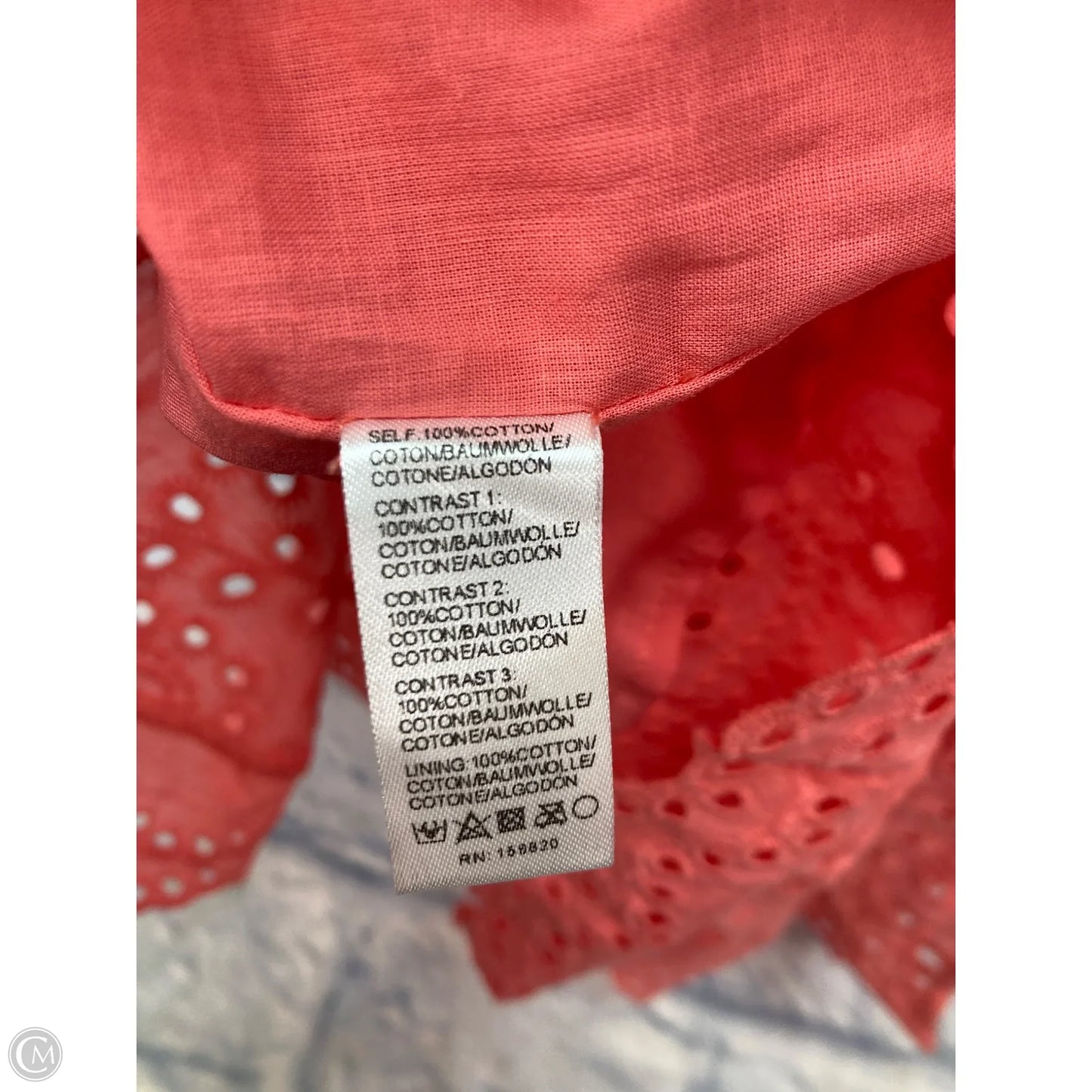 Dress Casual Short By Clothes Mentor In Coral, Size: M