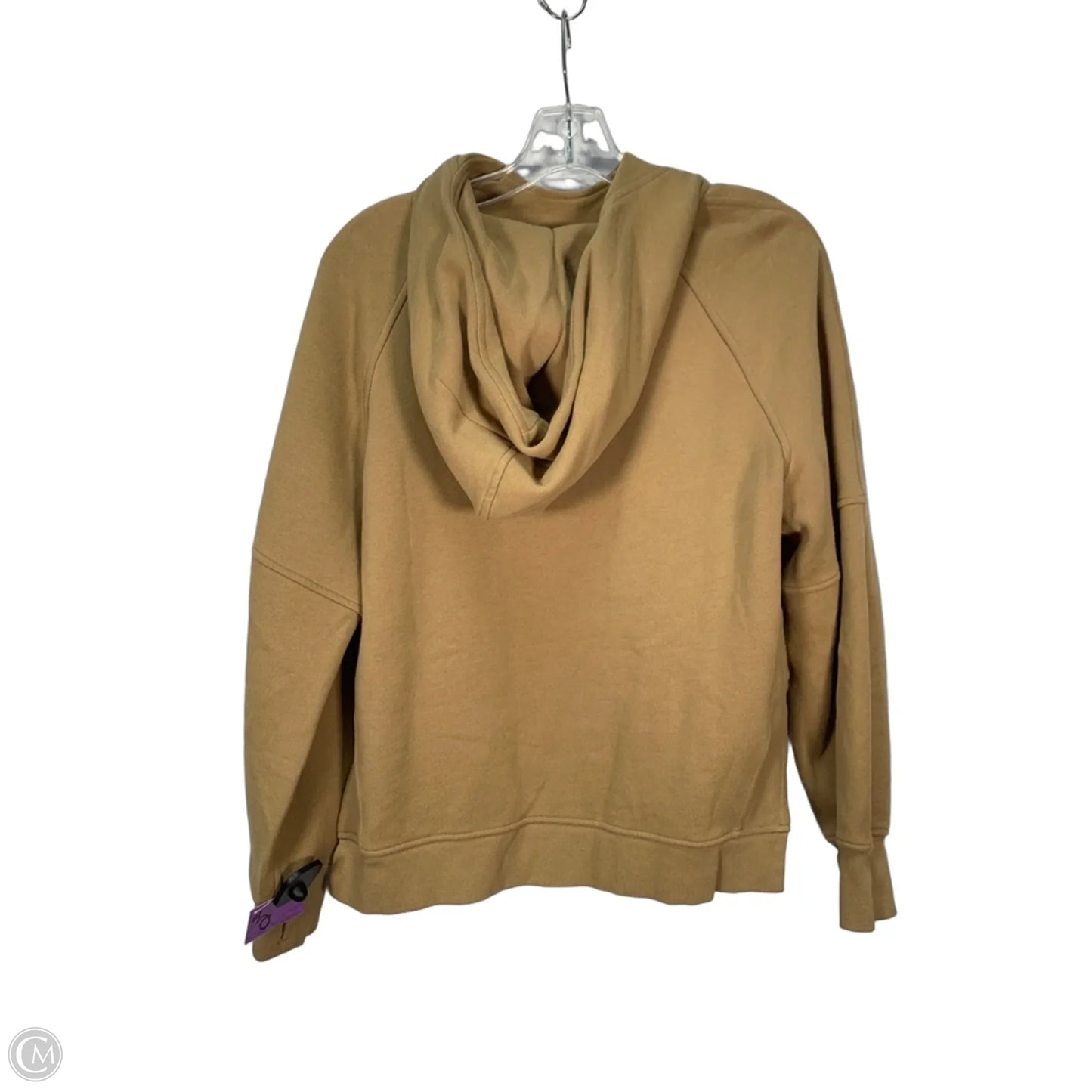 Athletic Sweatshirt Hoodie By Lululemon In Brown, Size: Xs