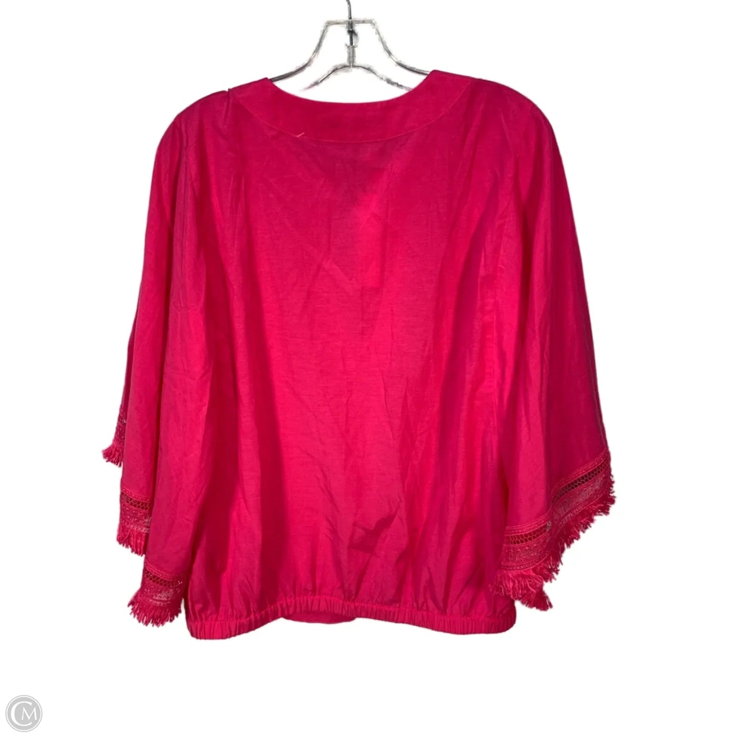 Top Short Sleeve By Trina Turk In Pink, Size: S