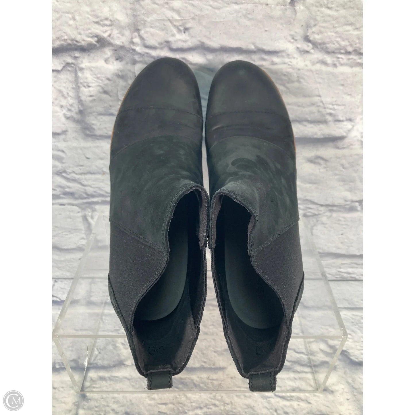 Boots Ankle Heels By Sorel In Black, Size: 10