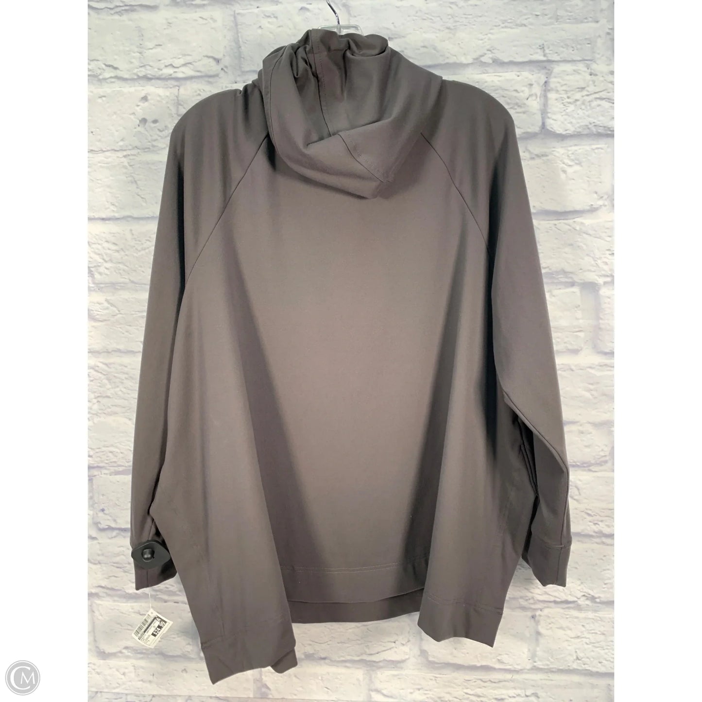 Athletic Sweatshirt Hoodie By Athleta In Grey, Size: S