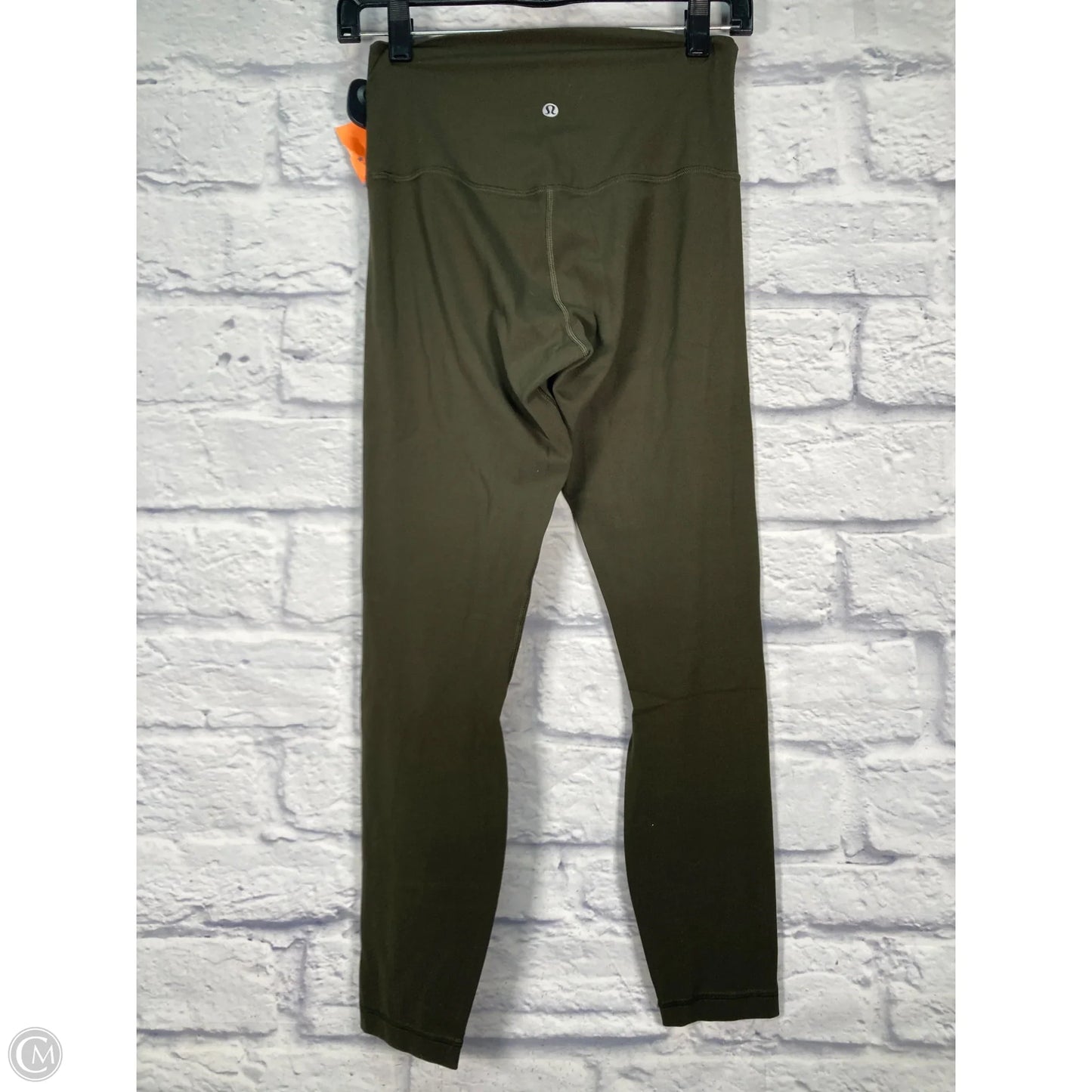Athletic Leggings By Lululemon In Green, Size: S