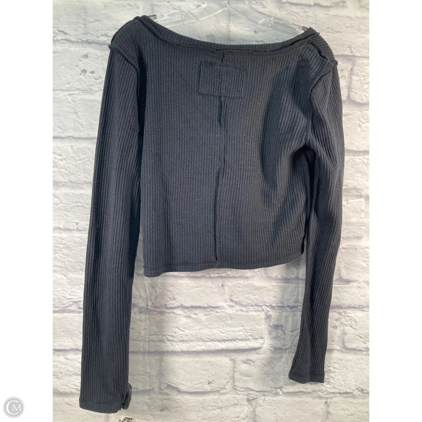 Top Long Sleeve By We The Free In Grey, Size: M