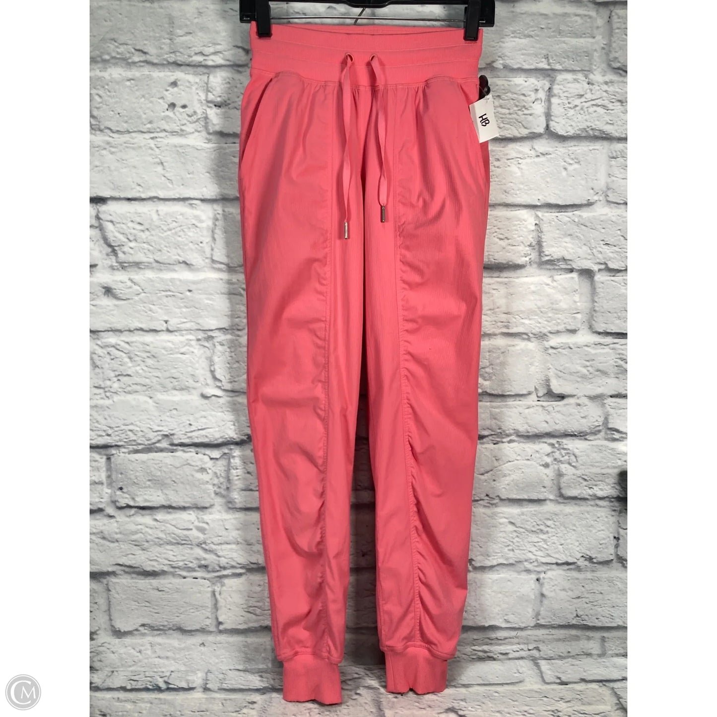Athletic Pants By Lululemon In Pink, Size: Xs