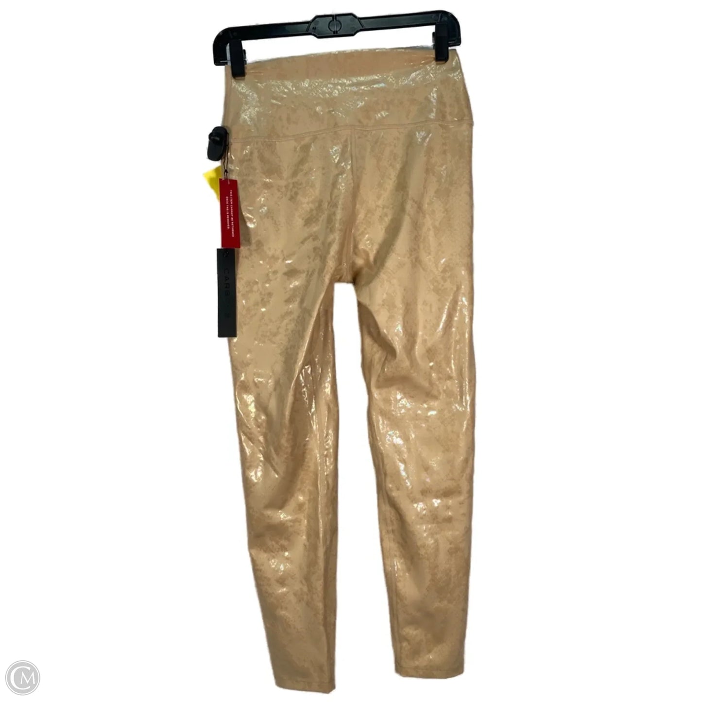 Pants Leggings By Clothes Mentor In Gold, Size: L