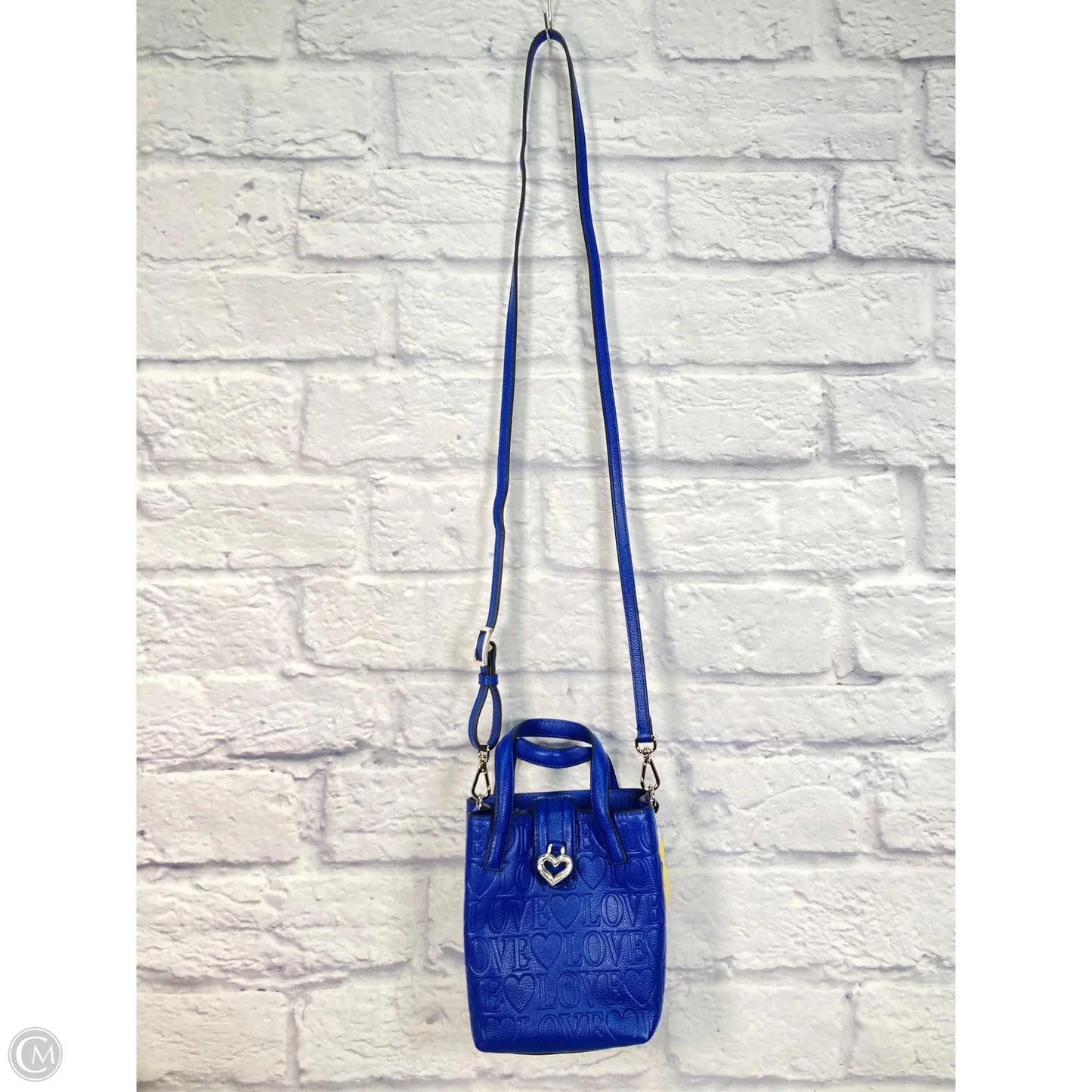 Handbag Leather By Brighton, Size: Large
