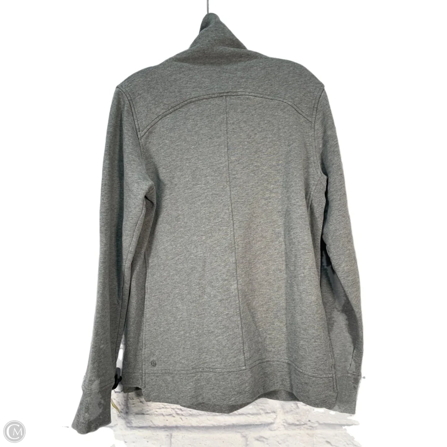 Sweatshirt Collar By Lululemon In Grey, Size: M