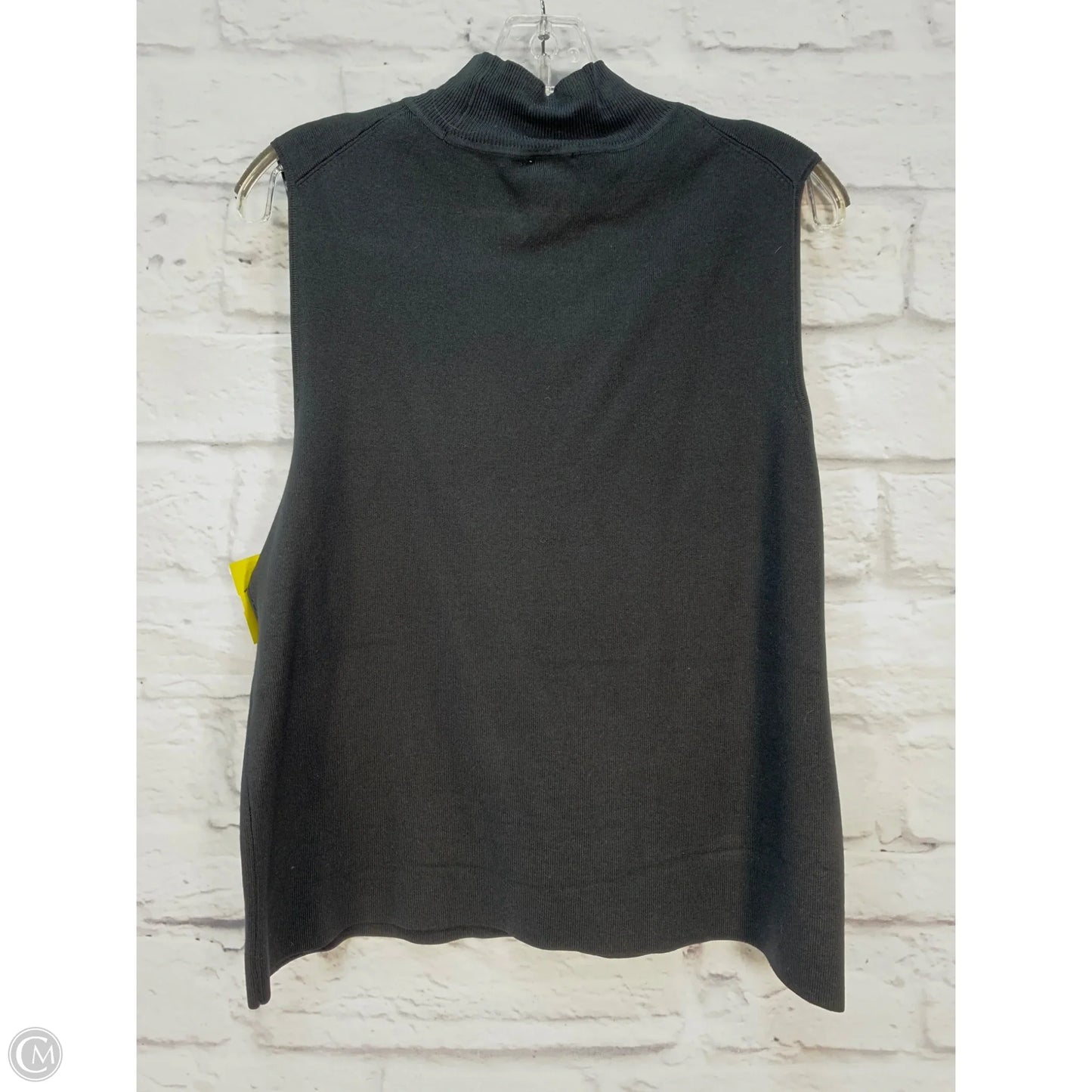 Top Sleeveless By Chicos In Black, Size: Xl