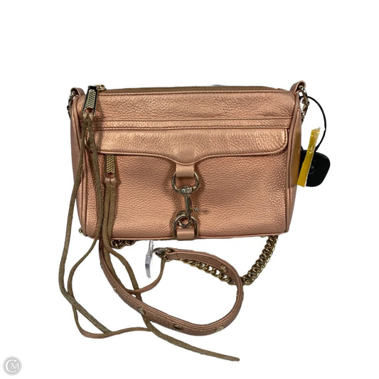 Crossbody Leather By Rebecca Minkoff, Size: Medium
