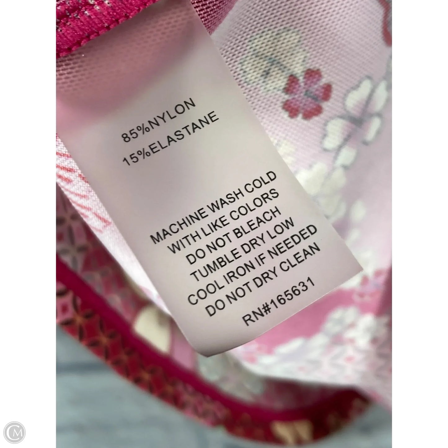 Blouse Long Sleeve By Johnny Was In Pink & Red, Size: Xs