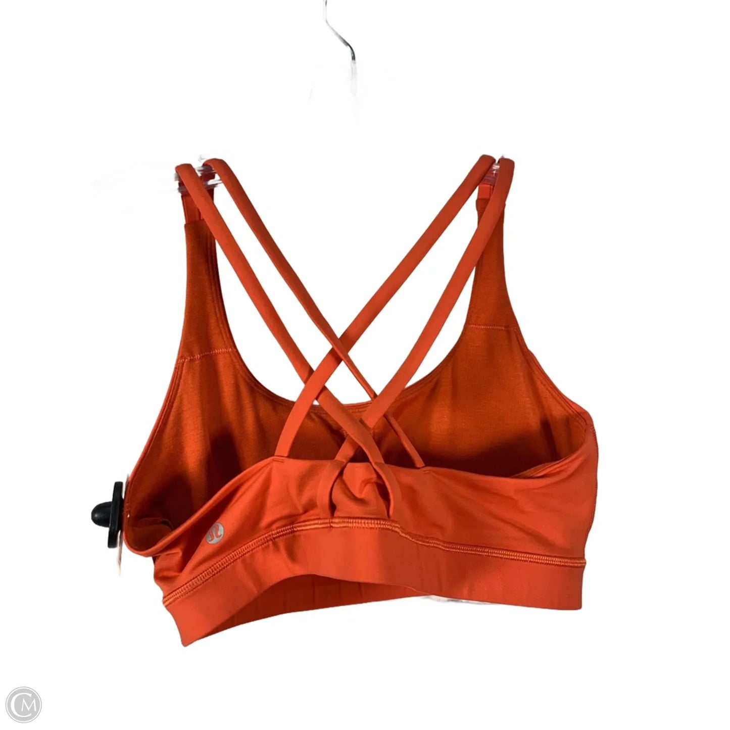 Athletic Bra By Lululemon In Orange, Size: M