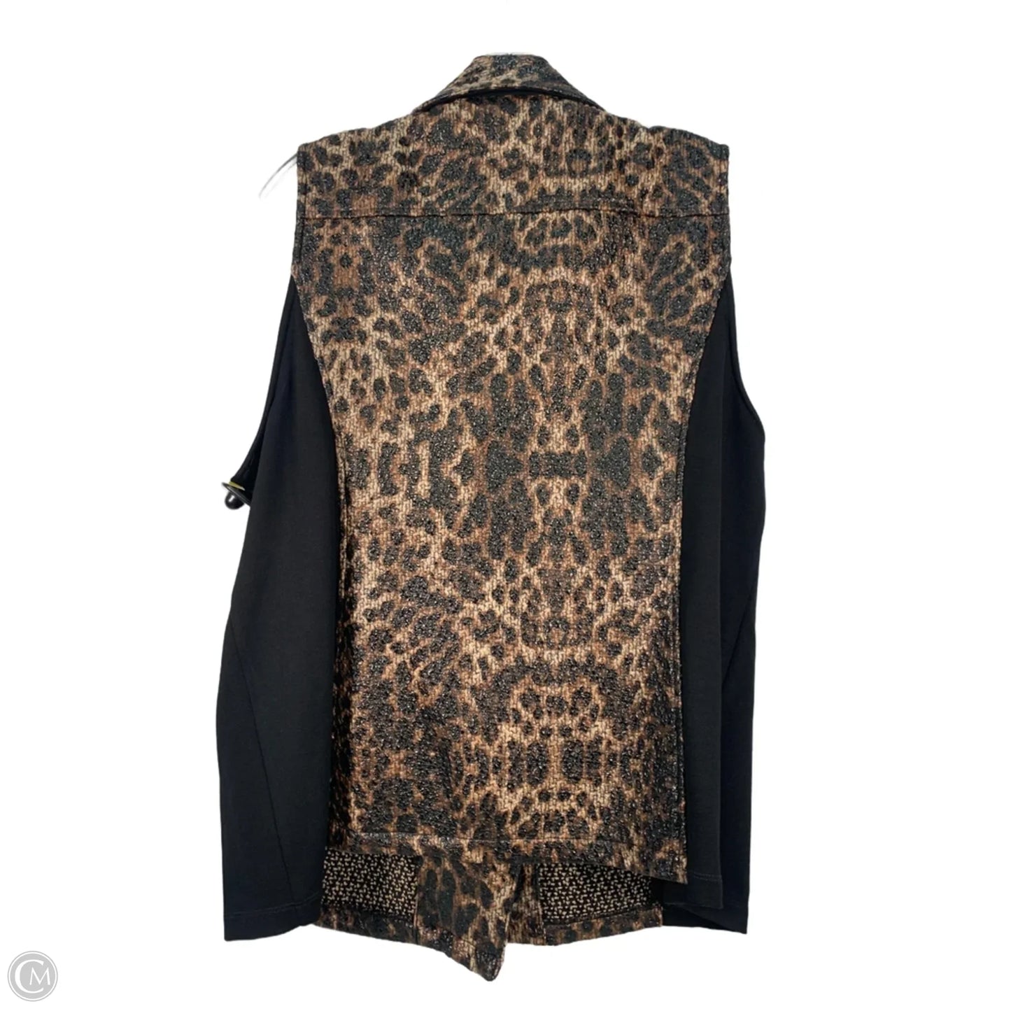 Vest Other By Chicos In Animal Print, Size: Xl