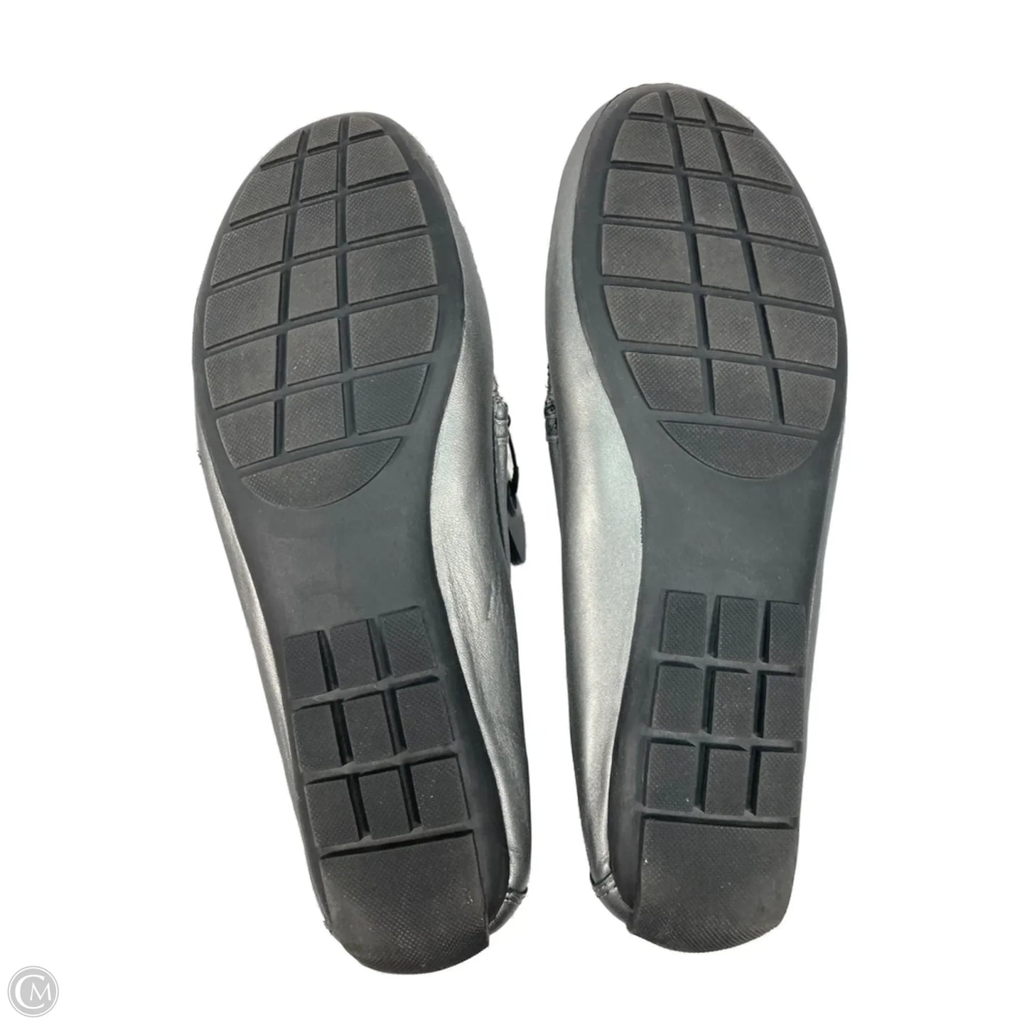 Shoes Flats By Vaneli In Silver, Size: 9.5