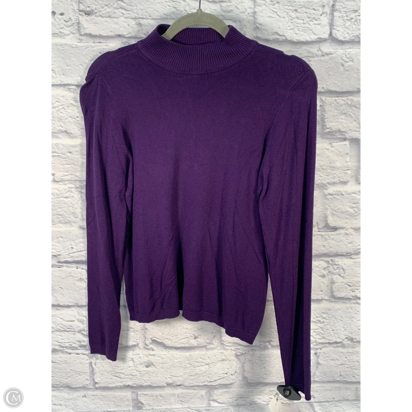 Top Long Sleeve By Chicos In Purple, Size: S