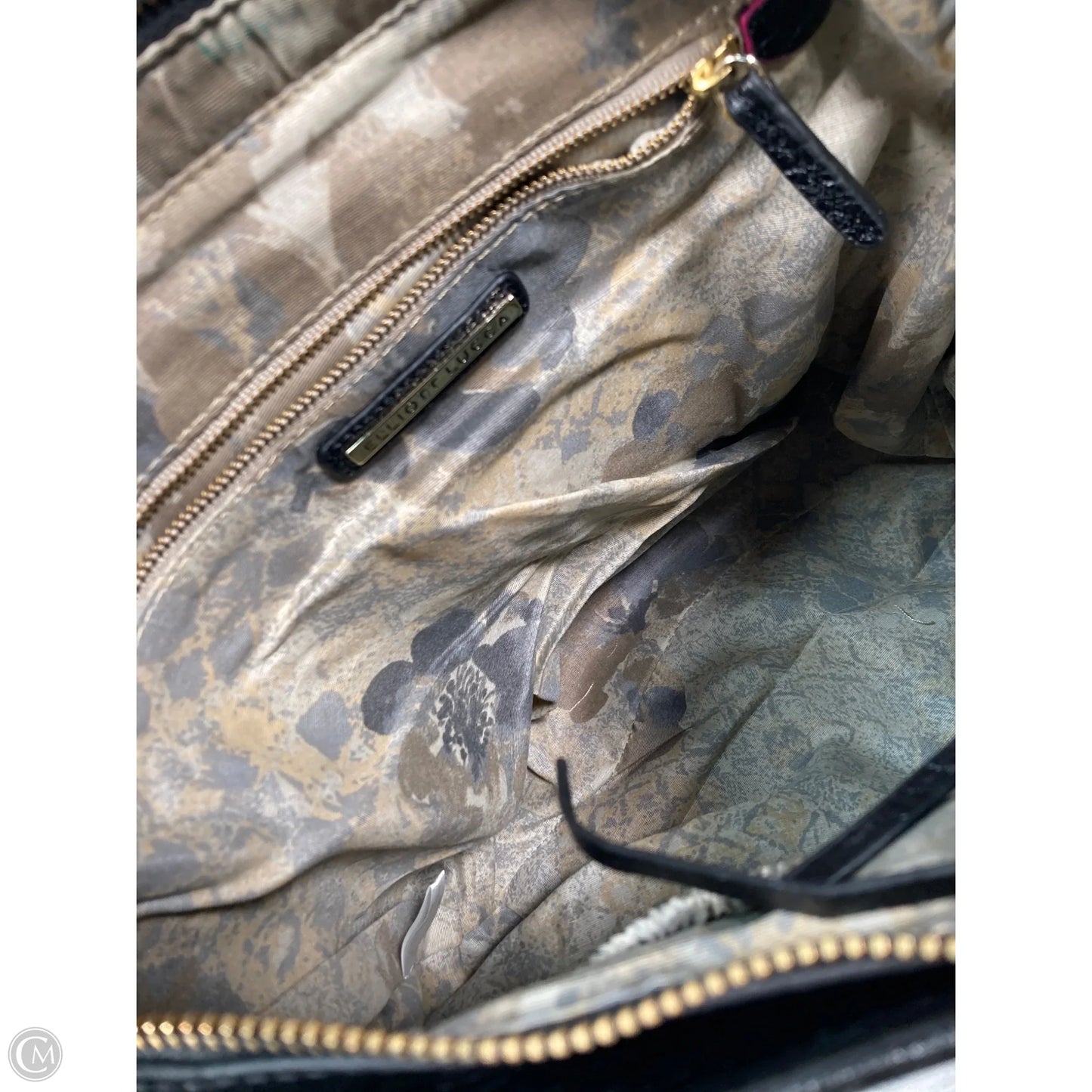 Handbag Leather By Elliot Lucca, Size: Large