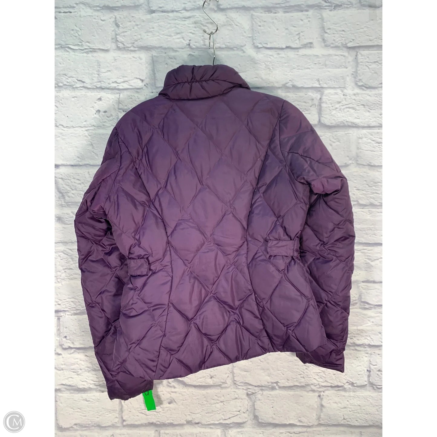 Jacket Puffer & Quilted By Eddie Bauer In Purple, Size: S