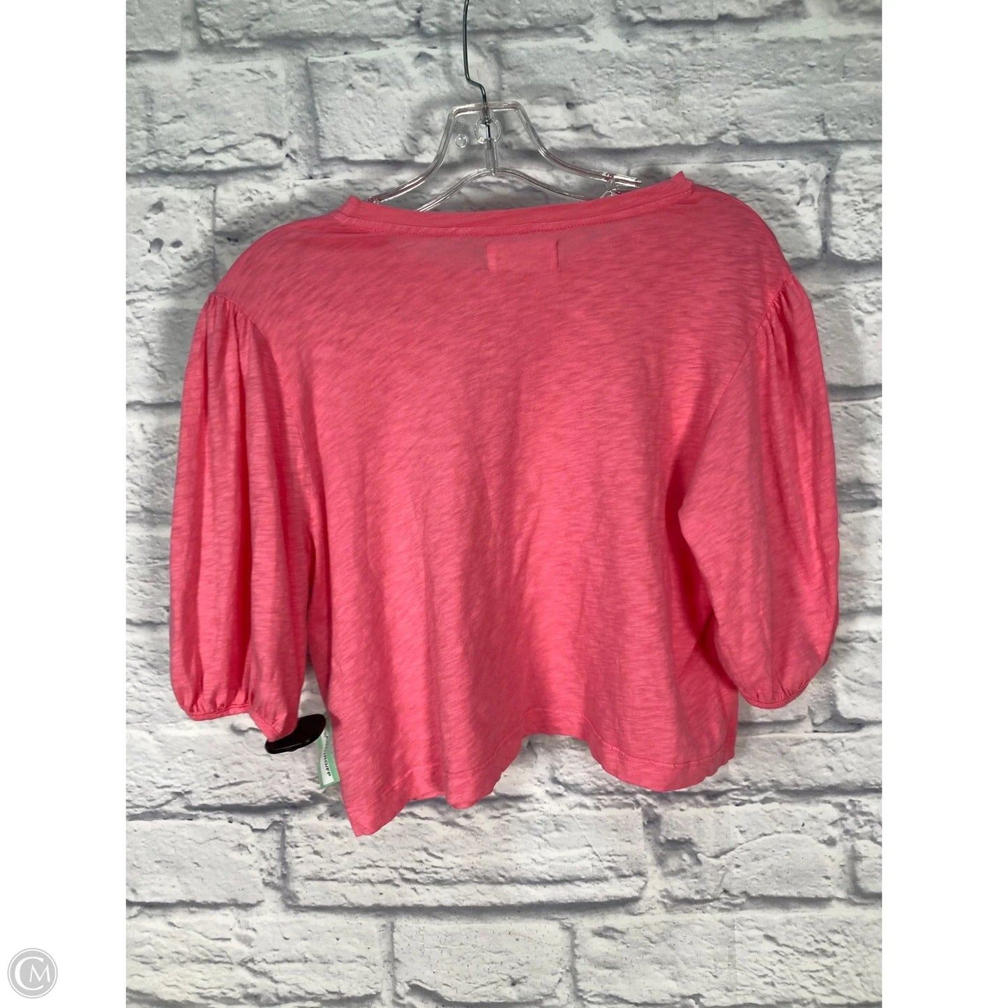 Top Short Sleeve By Velvet By Graham & Spencer In Pink, Size: M
