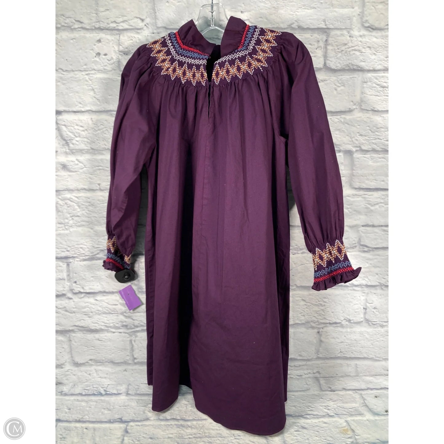 Dress Casual Short By Pomander Place In Purple, Size: S
