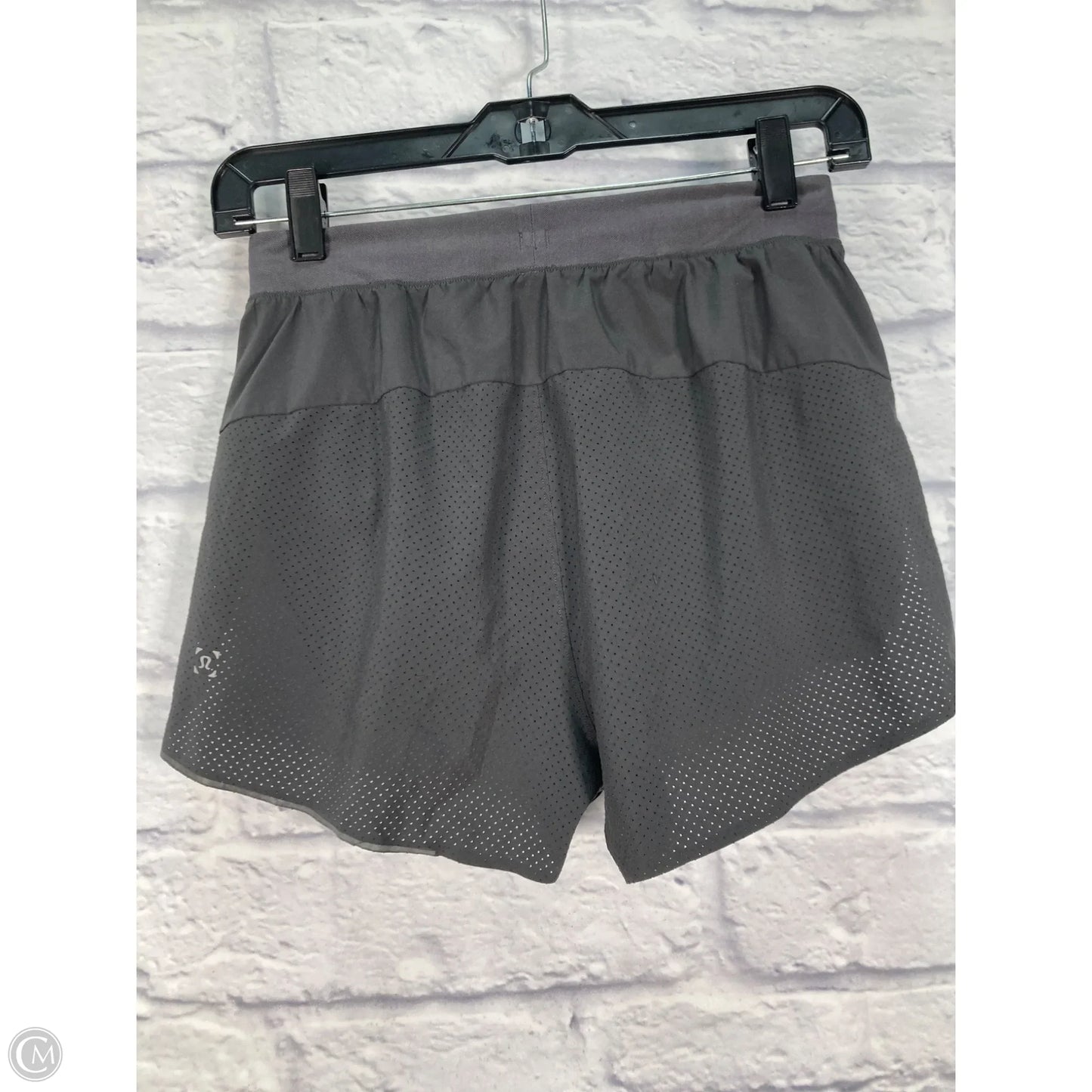 Athletic Shorts By Lululemon In Grey, Size: Xs