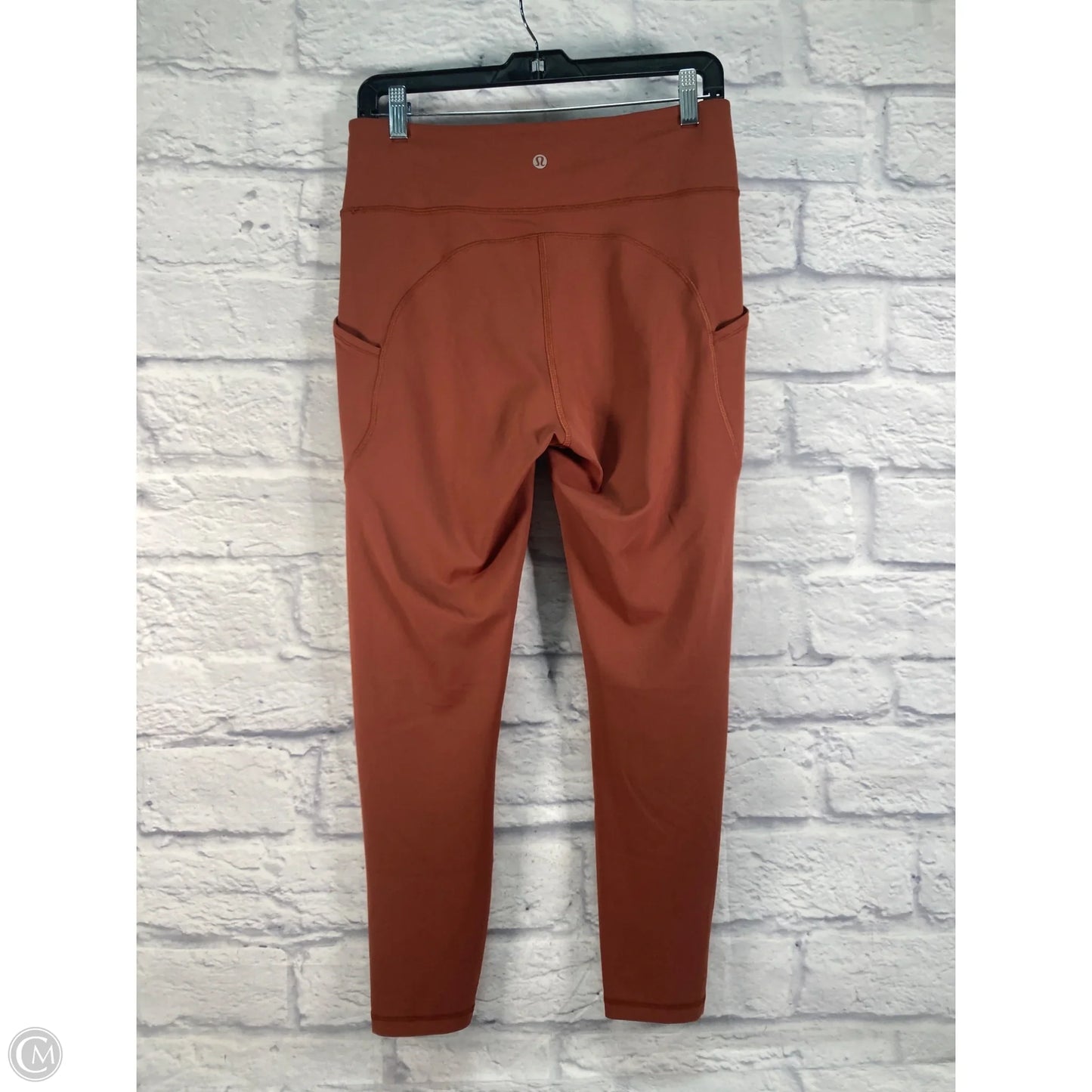 Athletic Leggings By Lululemon In Brown, Size: 10