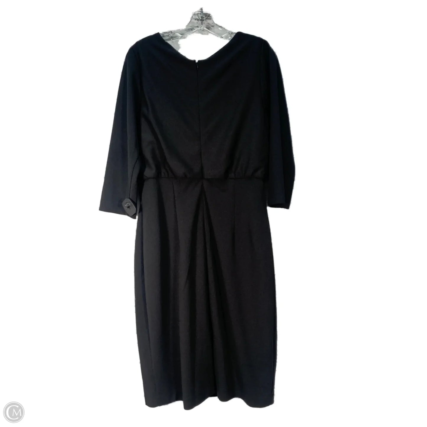 Dress Party Midi By Badgley Mischka In Black, Size: L