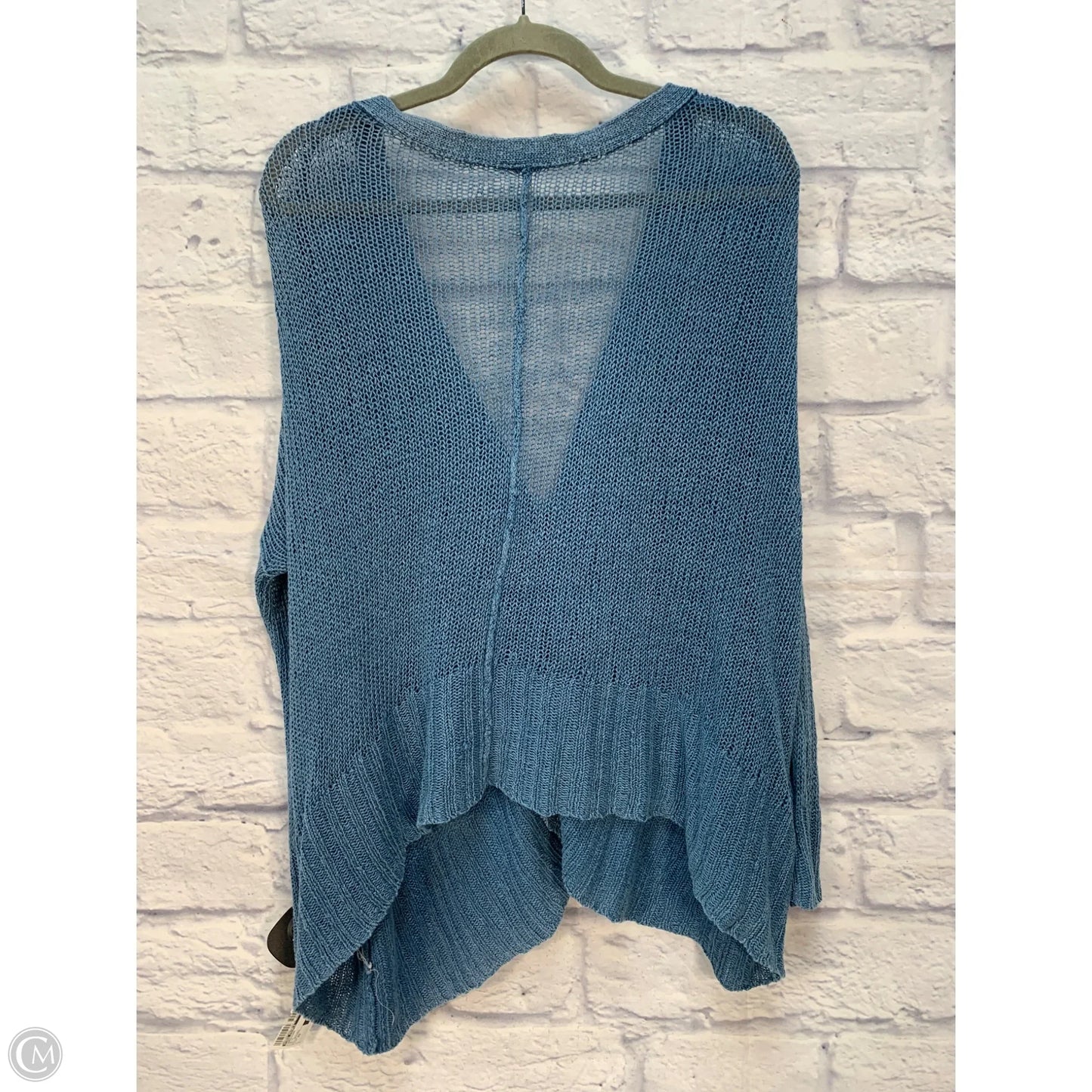 Cardigan By Free People In Blue, Size: Xs