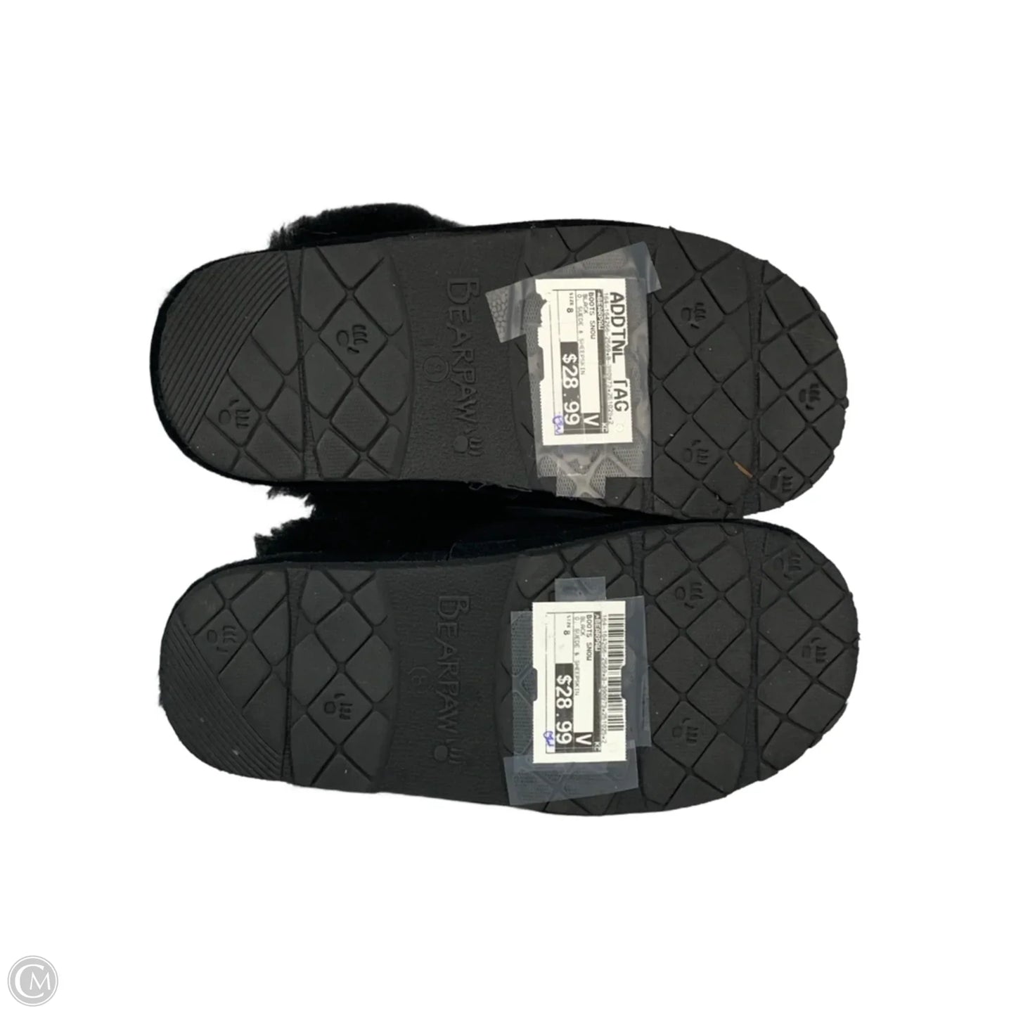 Boots Snow By Bearpaw In Black, Size: 8