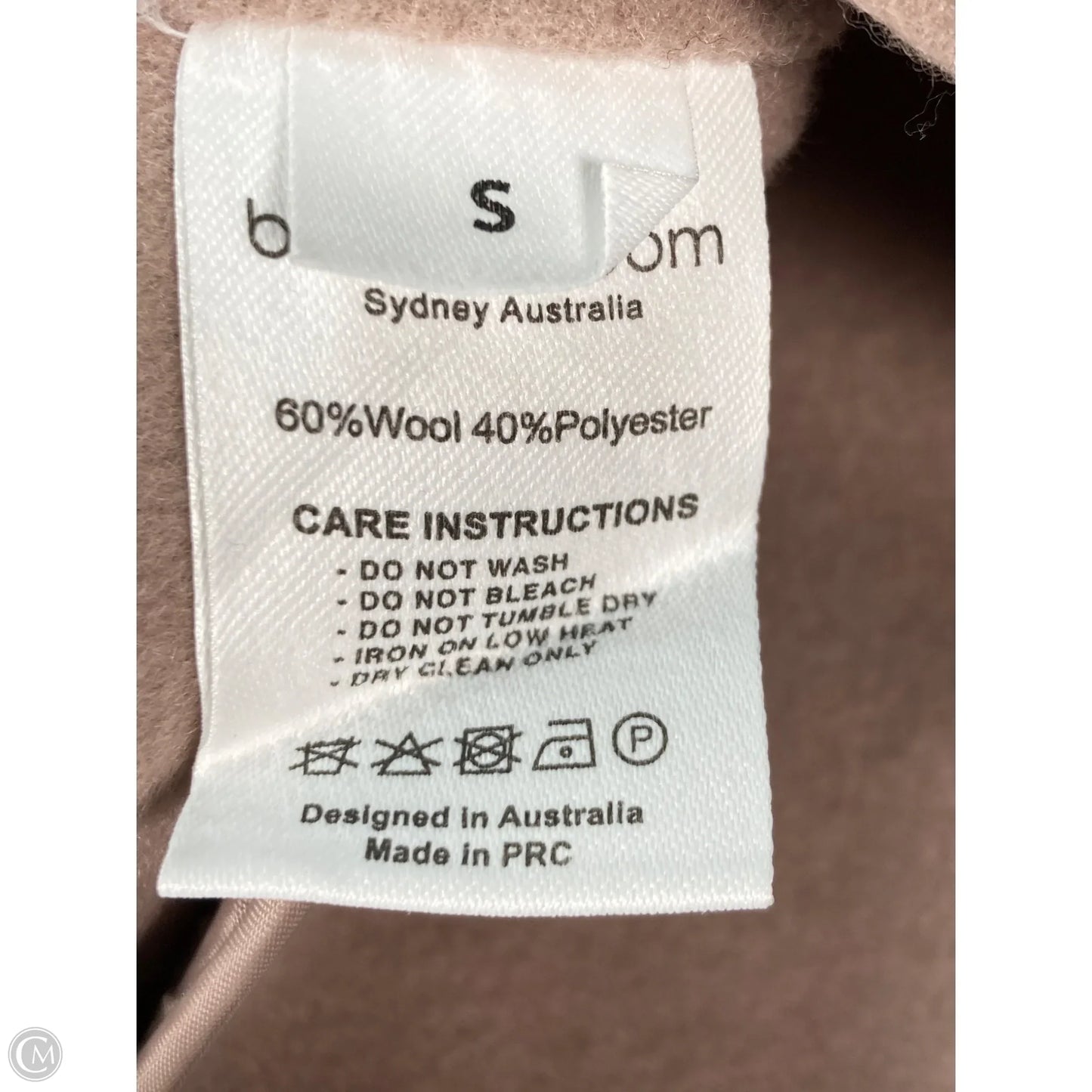 Blazer By Clothes Mentor In Brown, Size: S