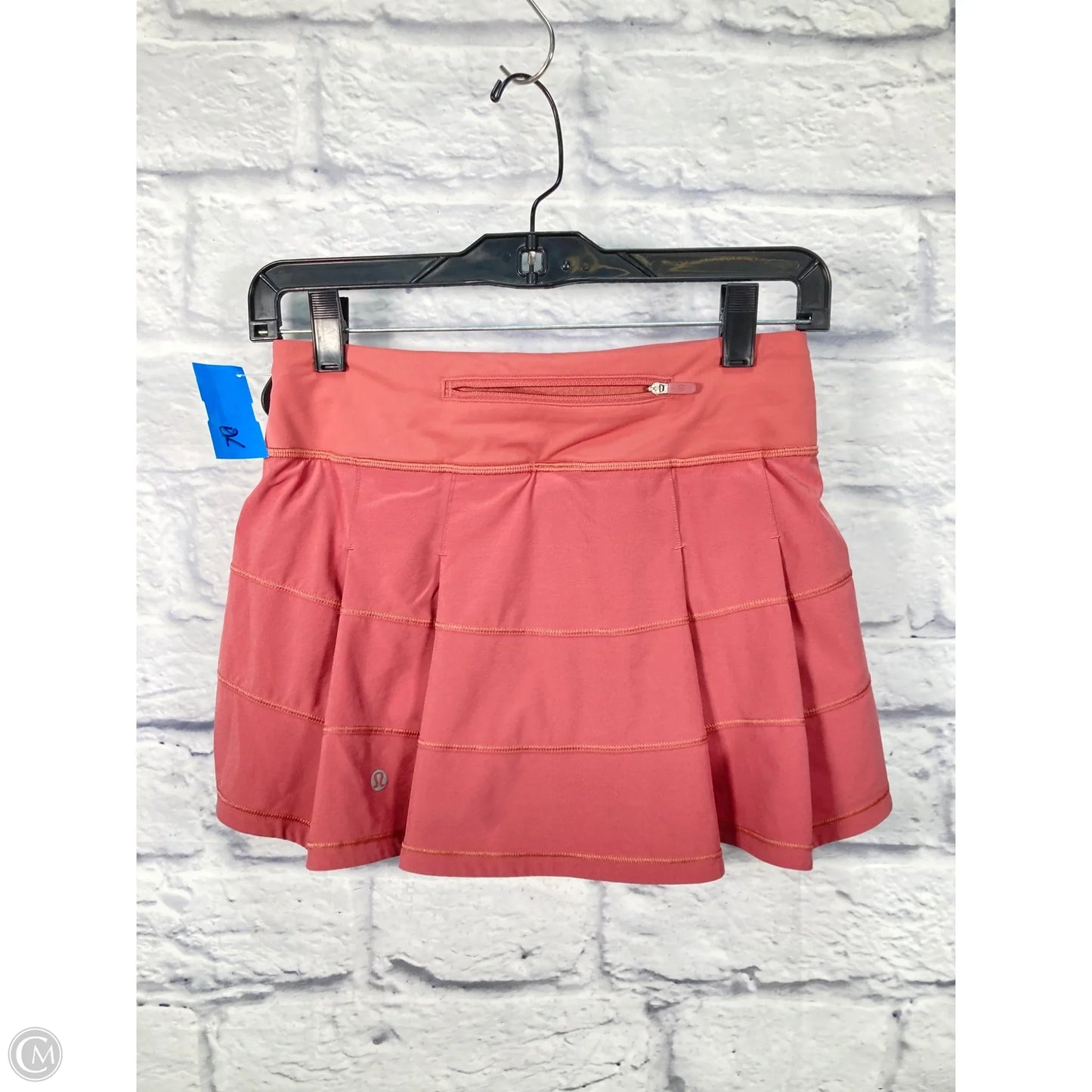Athletic Skirt By Lululemon In Pink, Size: Xs
