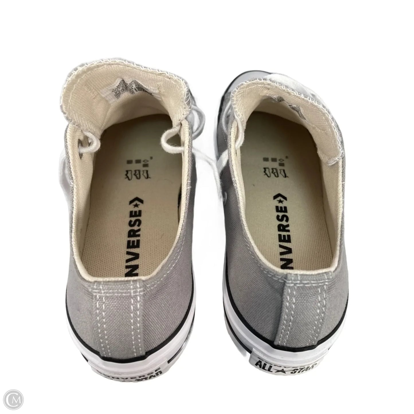 Shoes Sneakers By Converse In Grey & White, Size: 5.5