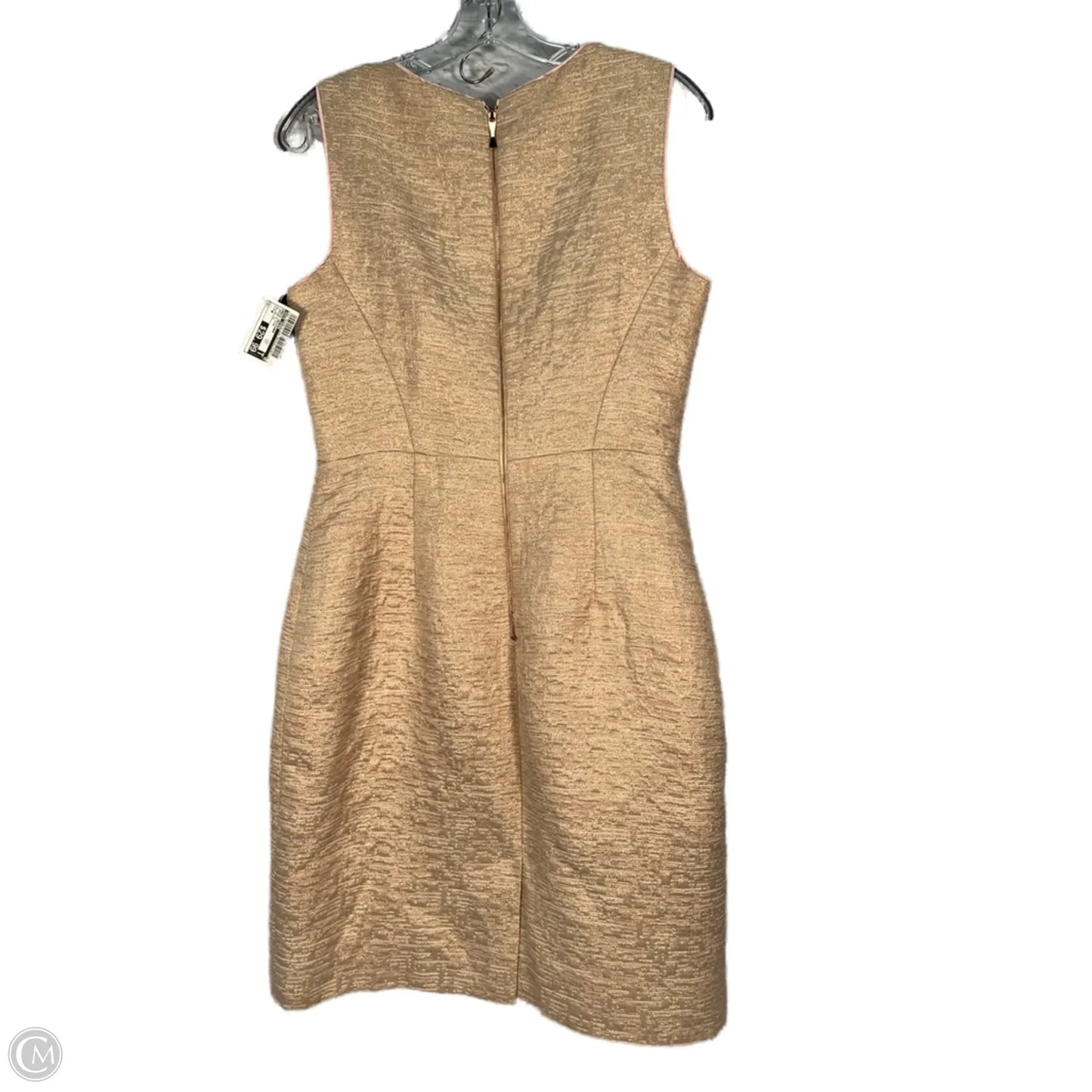 Dress Designer By Kate Spade In Cream & Pink, Size: M
