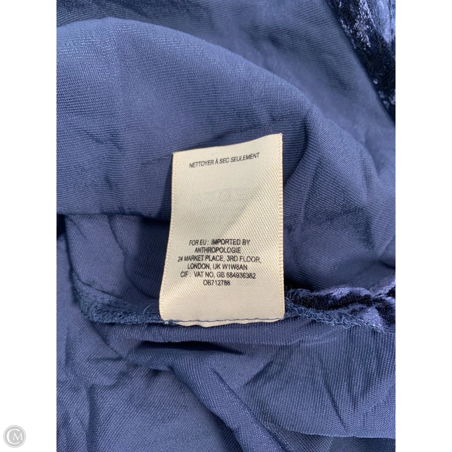 Tunic Long Sleeve By Maeve In Blue, Size: L