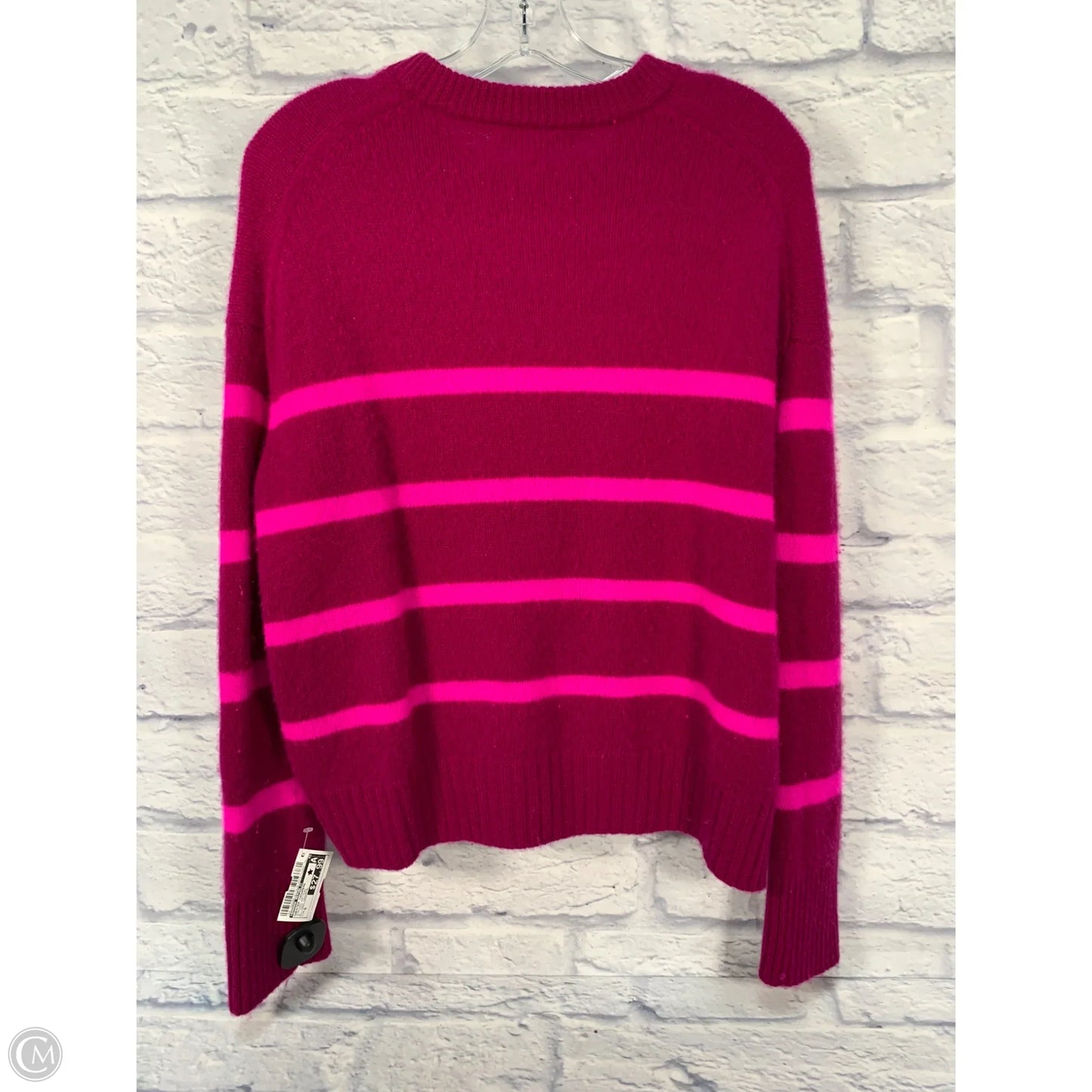 Sweater Cashmere By Banana Republic In Striped Pattern, Size: S