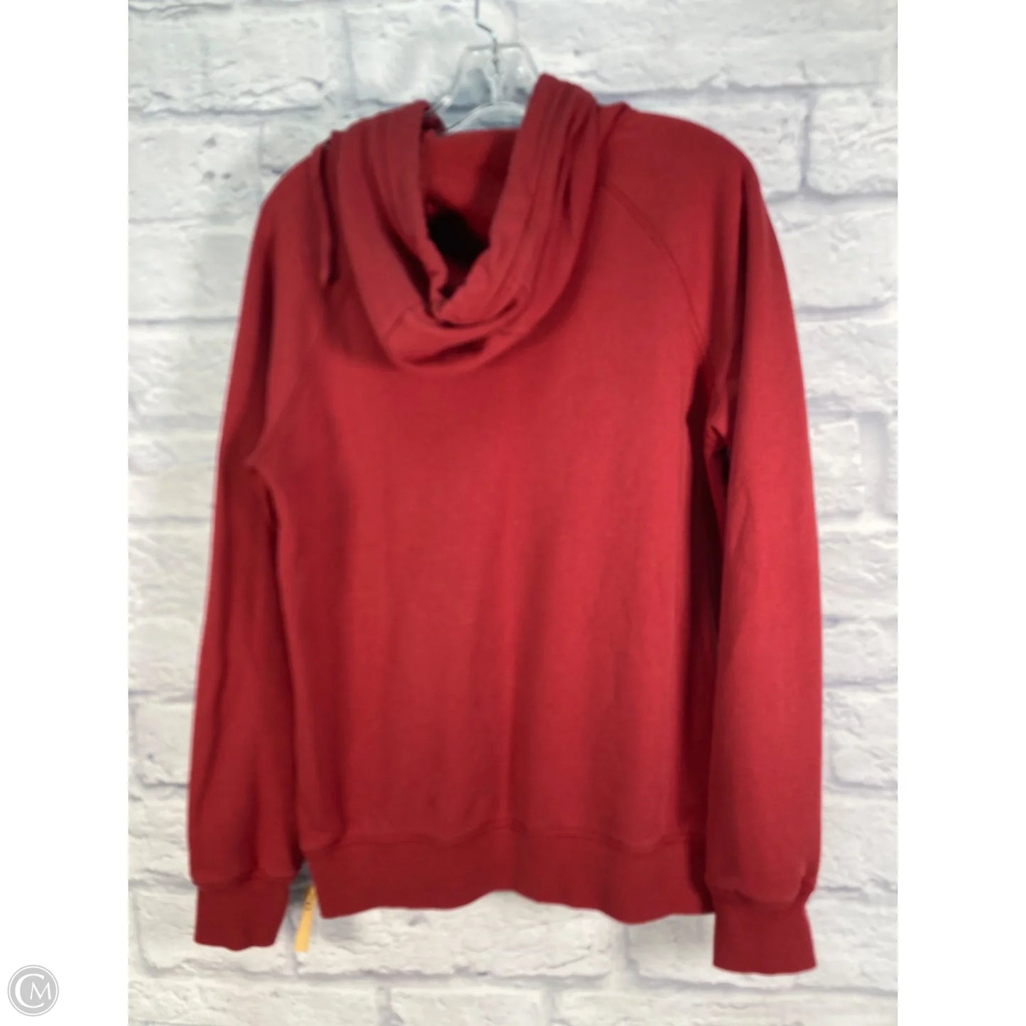 Sweatshirt Hoodie By Rock & Roll In Red, Size: S