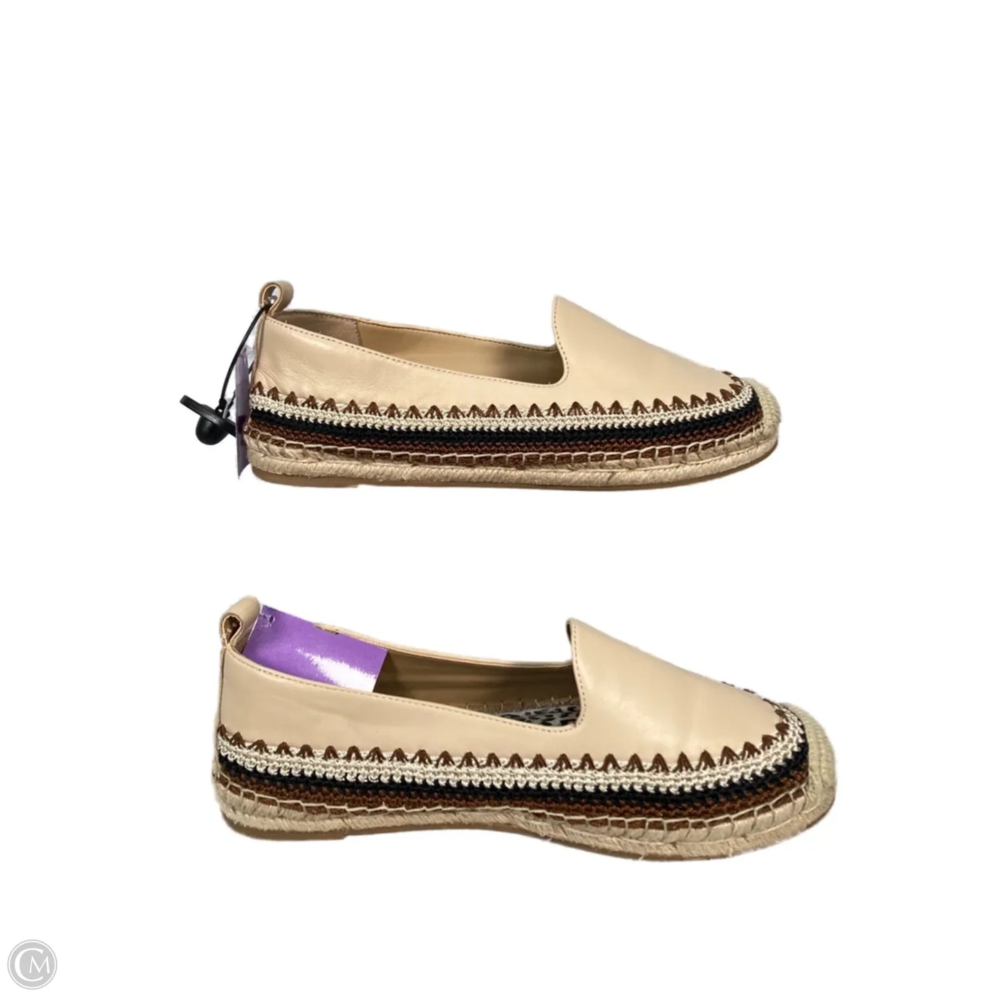 Shoes Flats By Chicos In Tan, Size: 9.5