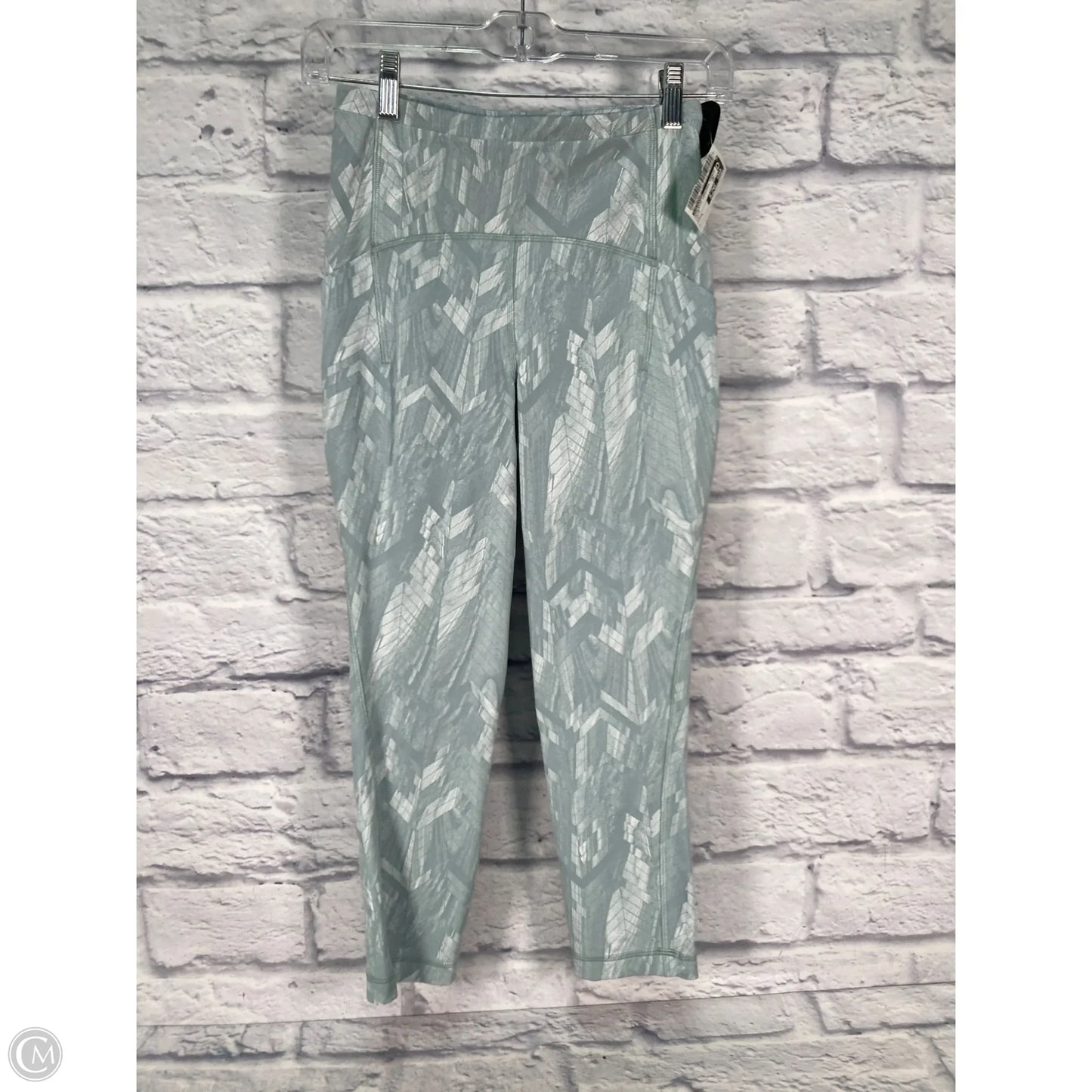 Athletic Leggings Capris By Lululemon In Blue, Size: 4