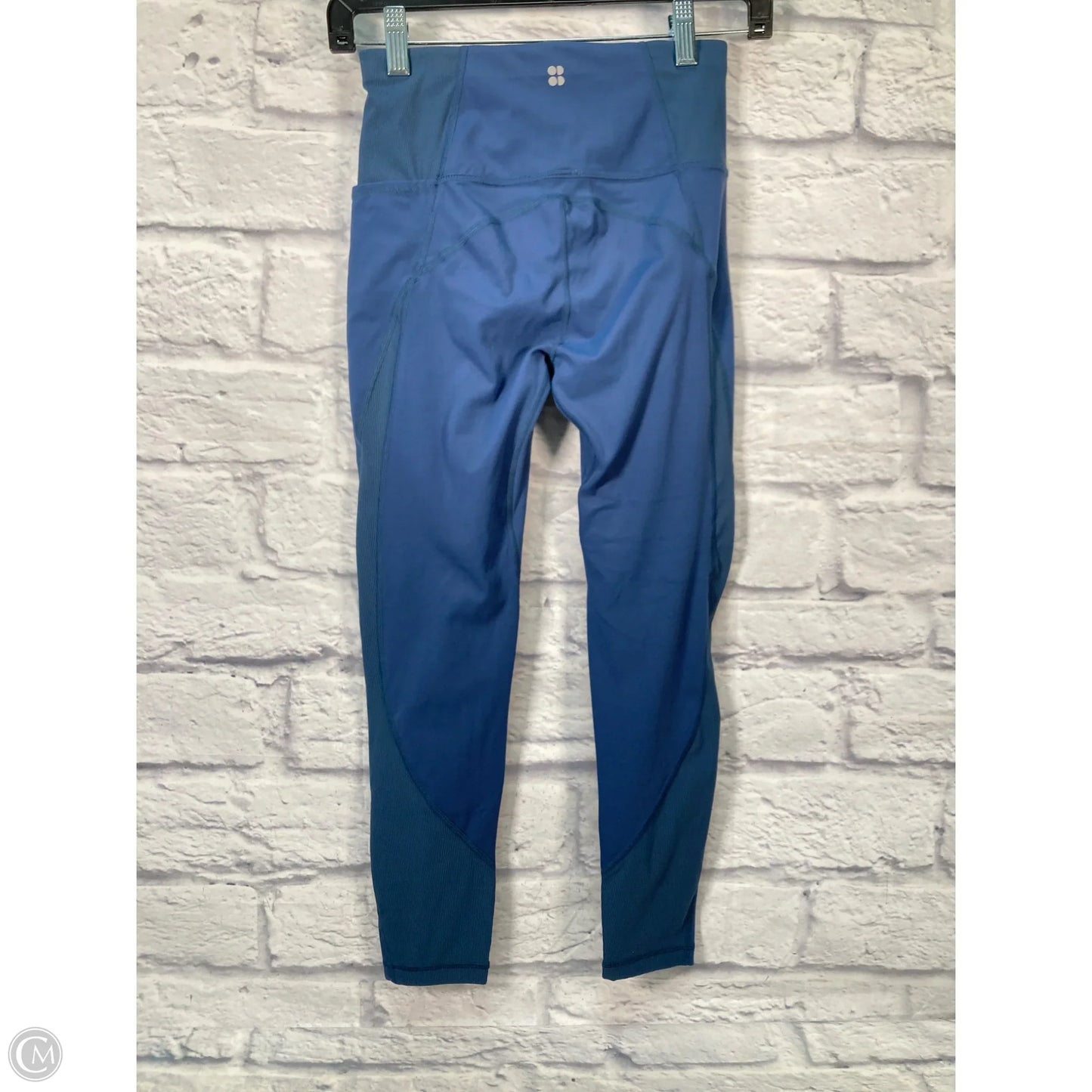 Athletic Leggings By Sweaty Betty In Blue, Size: S