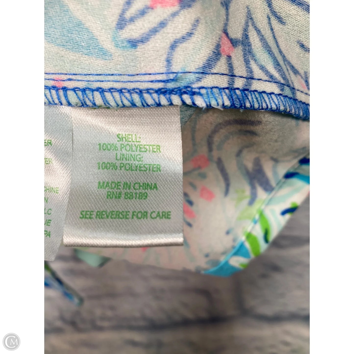 Dress Designer By Lilly Pulitzer In Blue & Pink, Size: S