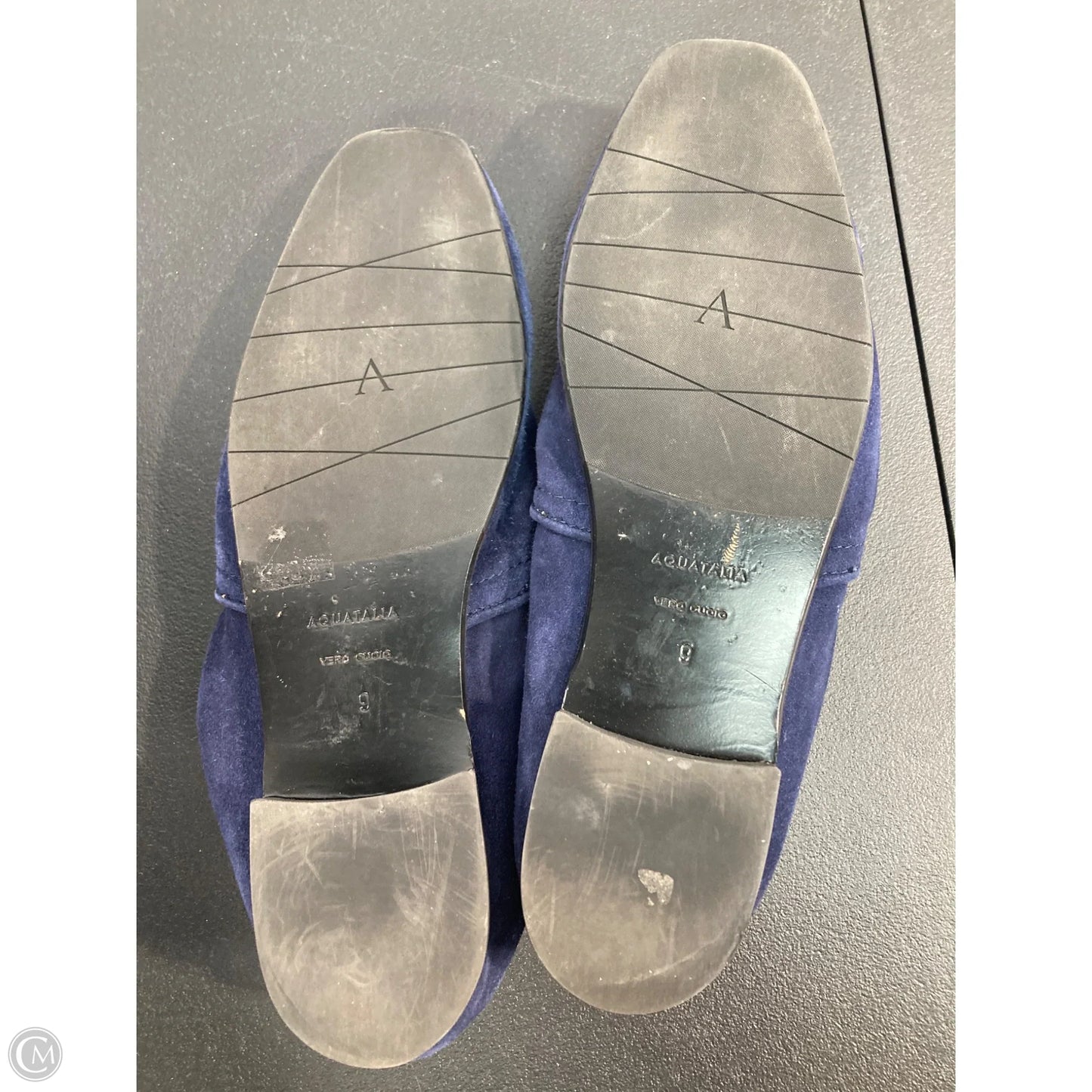 Shoes Flats By Aquatalia In Blue, Size: 9